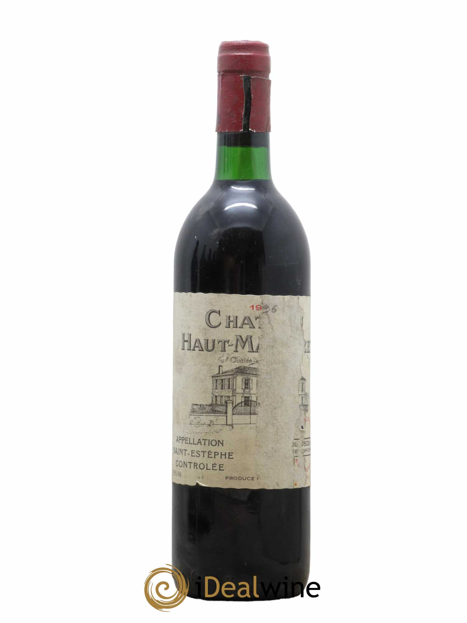 Château Haut Marbuzet 1996 - Lot de 1 bouteille - 0