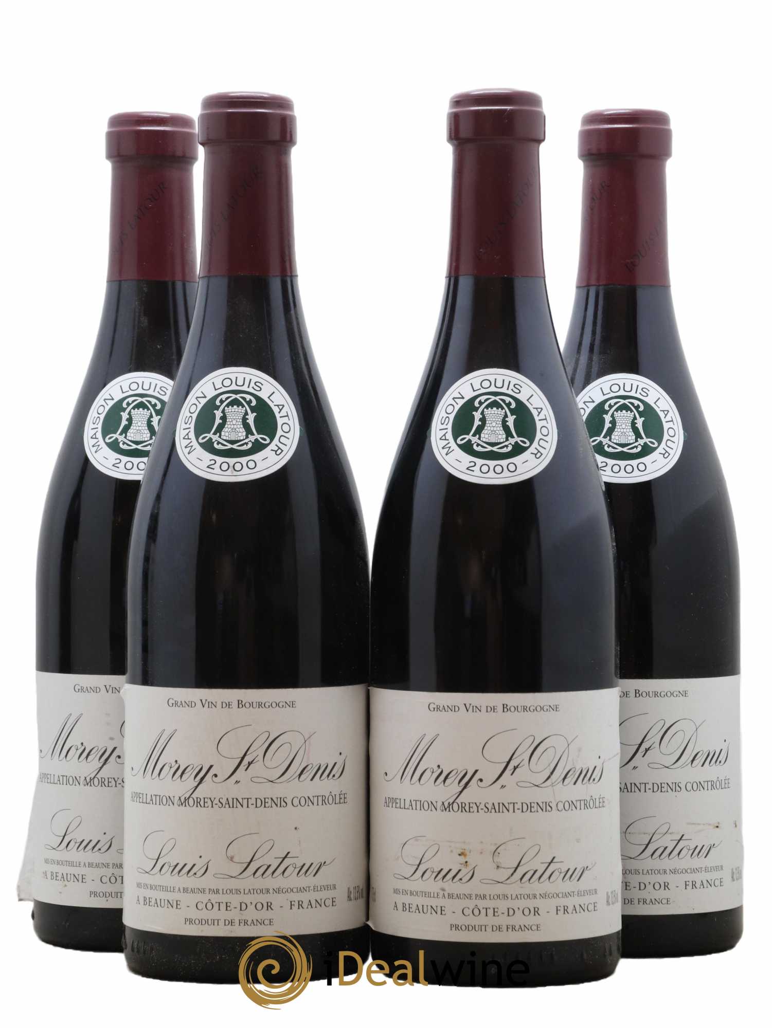Morey-Saint-Denis Domaine Louis Latour 2000 - Lot de 4 bouteilles - 0