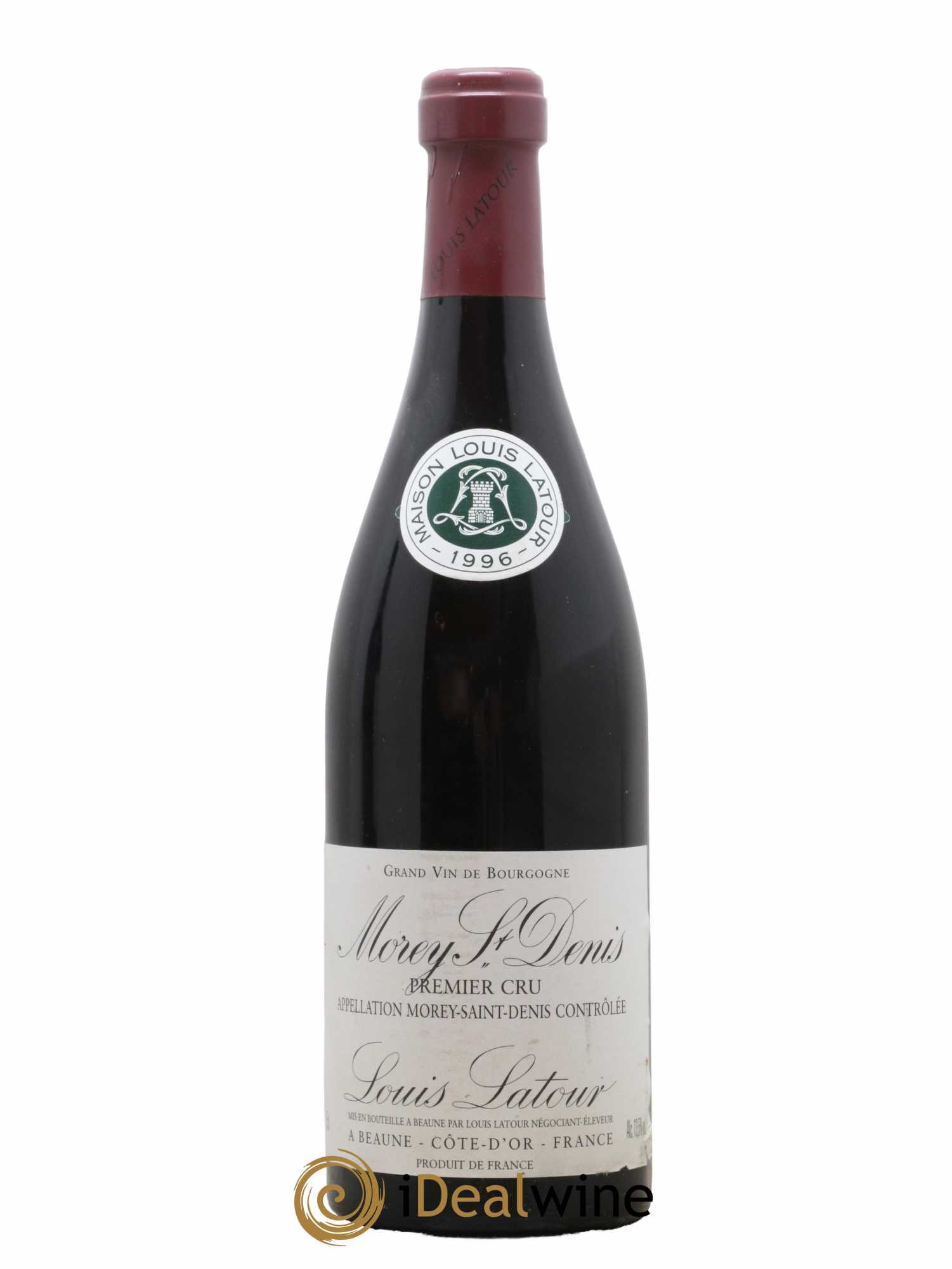 Morey-Saint-Denis 1er Cru Domaine Louis Latour 1996 - Lot de 1 bouteille - 0