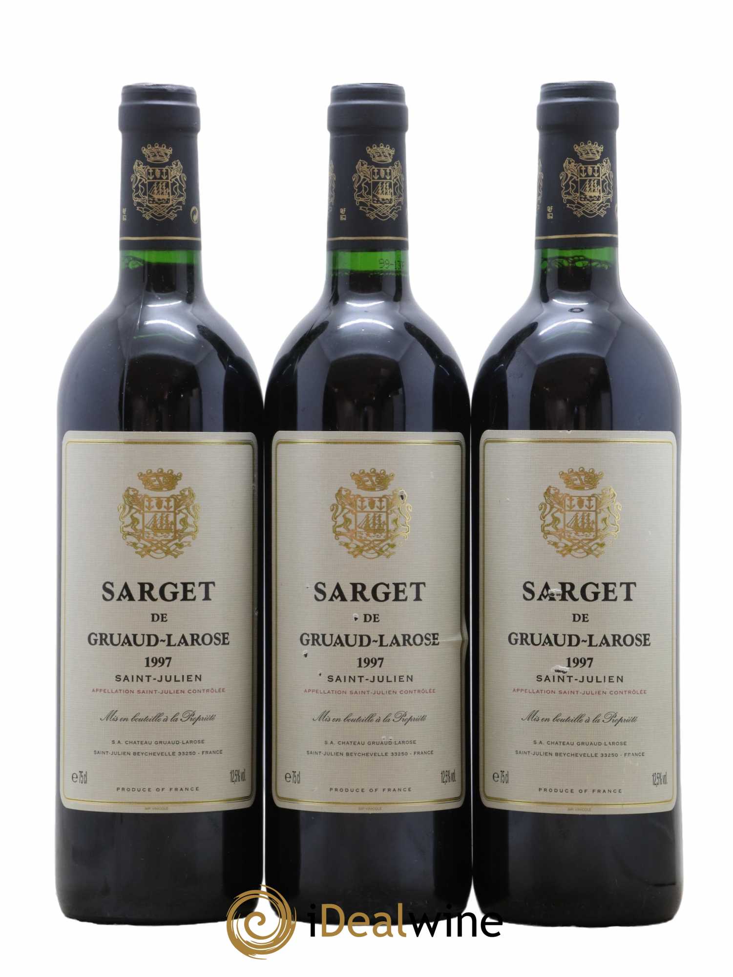 Sarget de Gruaud Larose Second Vin 1997 - Lot de 6 bouteilles - 2