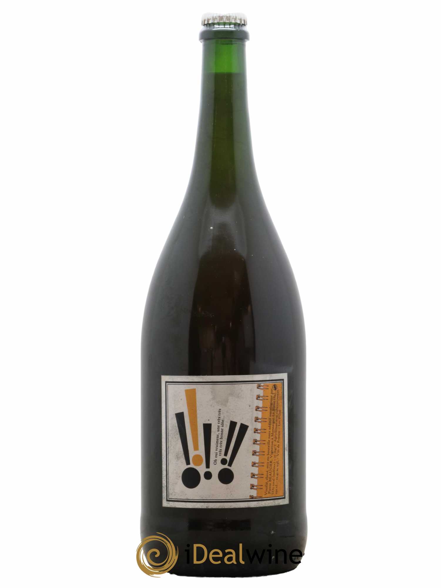 Vin de France Oh oui vraiment une très très très très bonne idée Pierre Beauger 2016 - Posten von 1 Magnum - 0