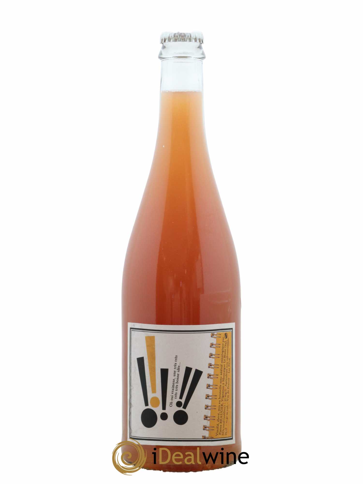 Vin de France Oh oui vraiment une très très très très bonne idée Pierre Beauger 2016 - Lot de 1 bouteille - 0