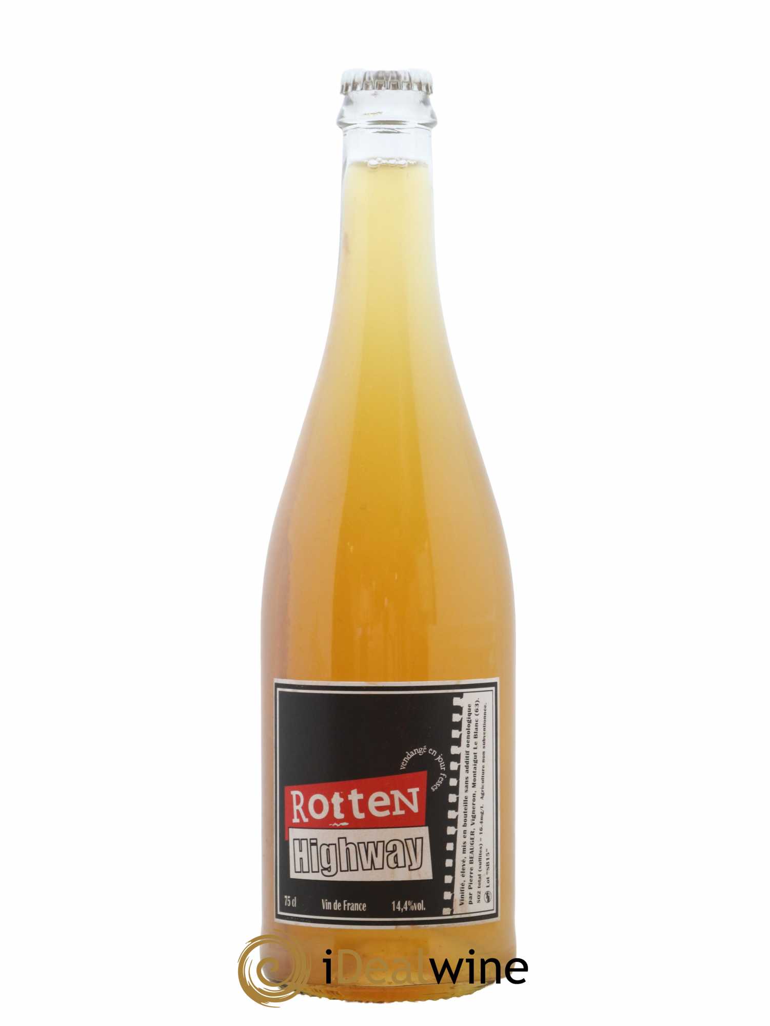 Vin de France Rotten Highway Pierre Beauger 2015 - Lot de 1 bouteille - 0