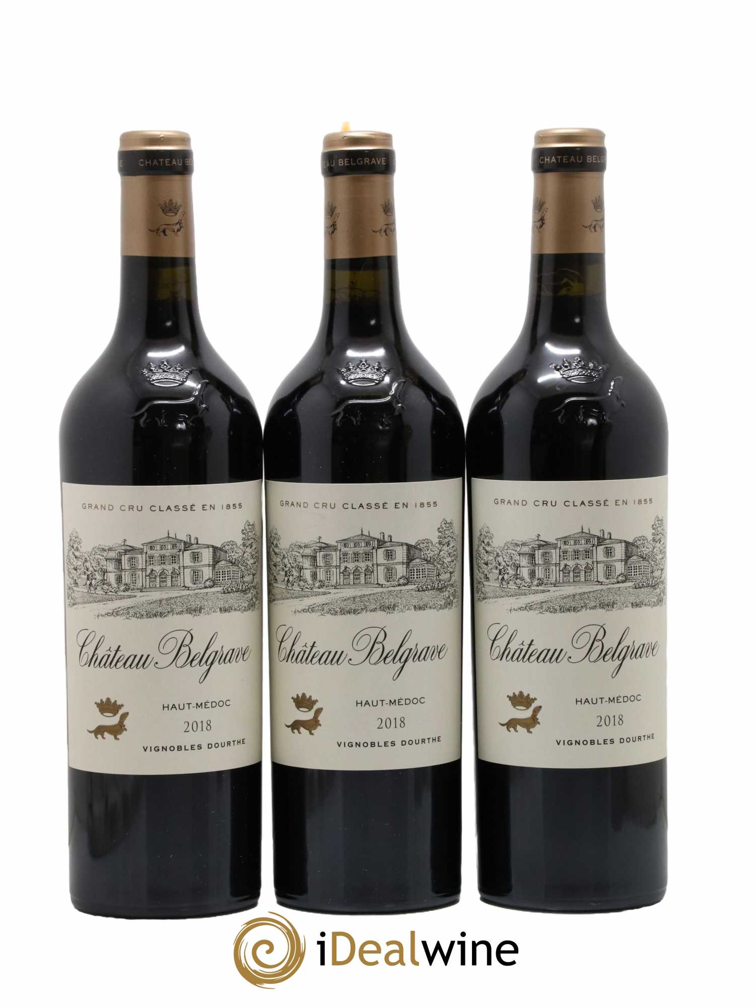 Château Belgrave 5ème Grand Cru Classé 2018 - Lot de 12 bouteilles - 4