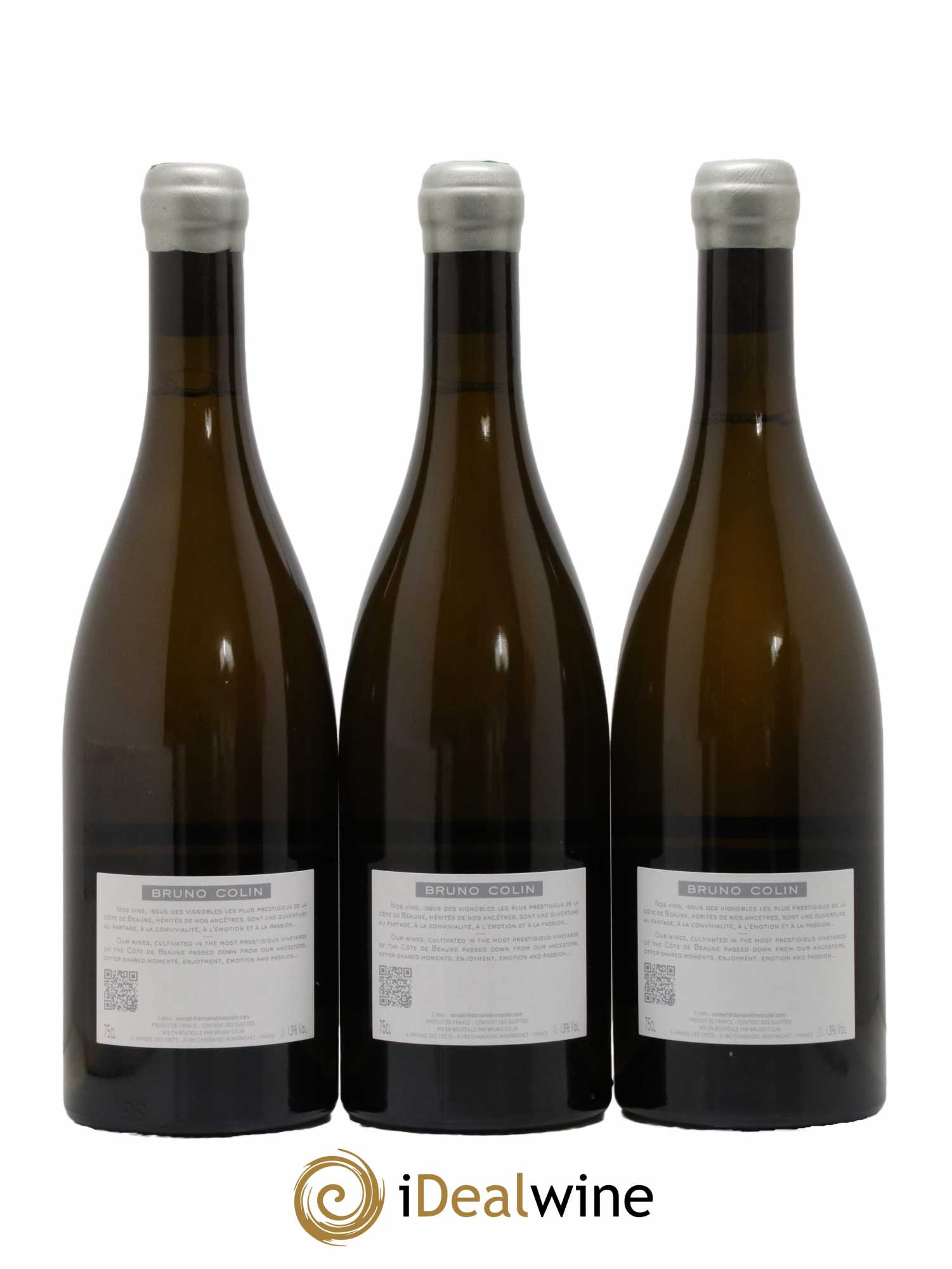Puligny-Montrachet 1er Cru La Truffière Bruno Colin 2018 - Lot de 3 bouteilles - 1