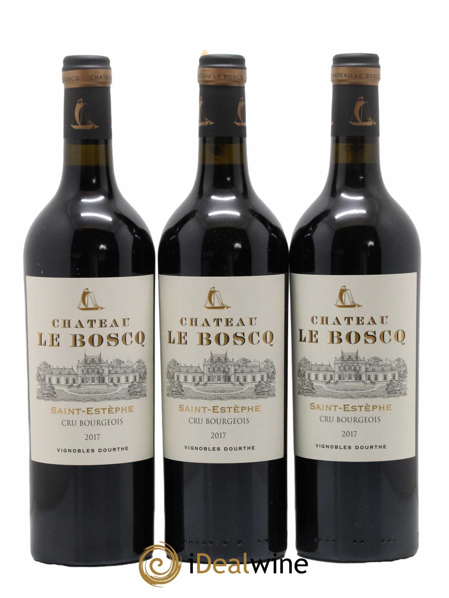 Château le Boscq Cru Bourgeois 2017 - Lot de 12 bouteilles - 2