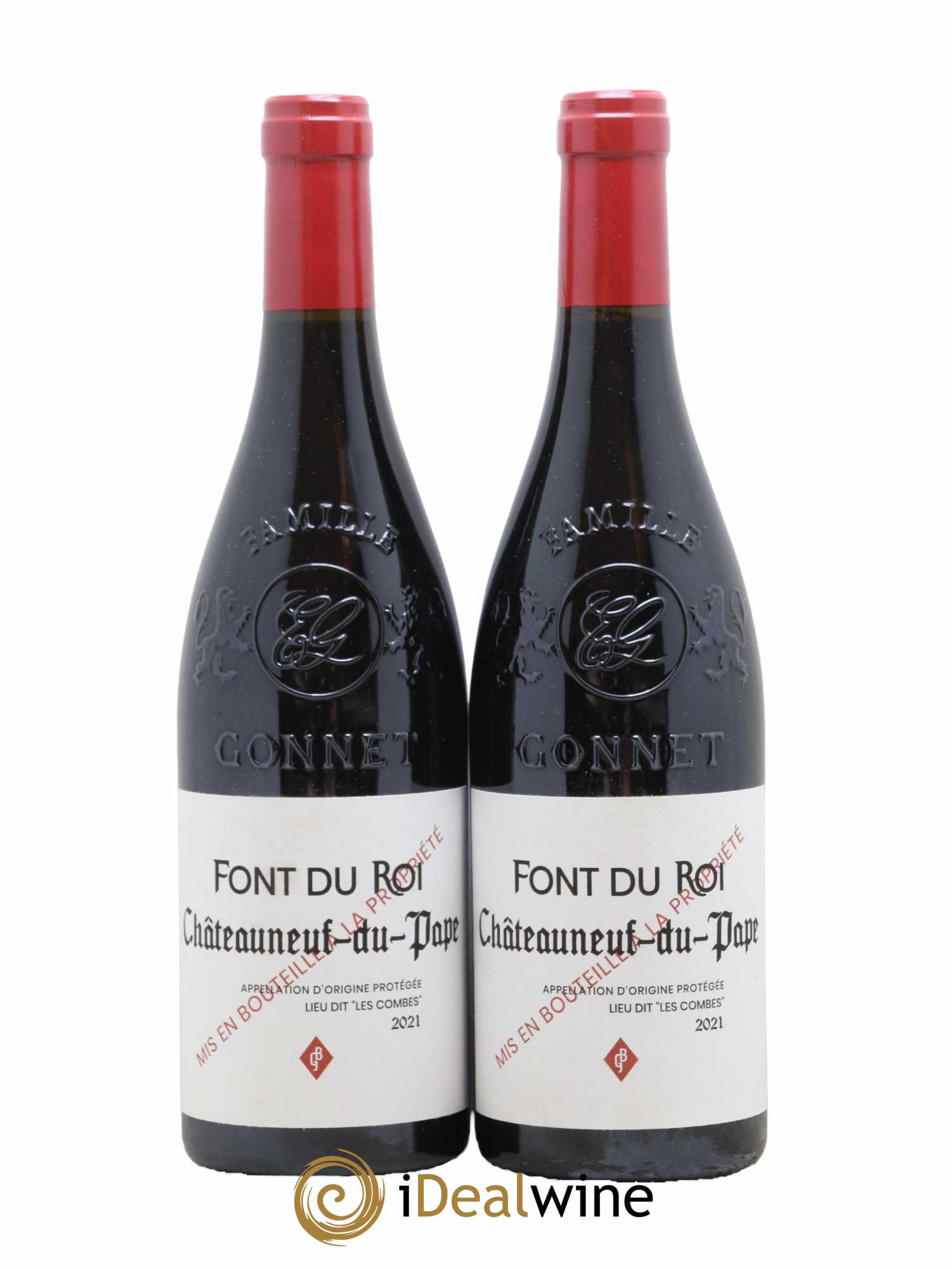 Châteauneuf-du-Pape Lieu Dit Les Combes Domaine de la Font du Roi 2021 - Lot de 2 bouteilles - 0