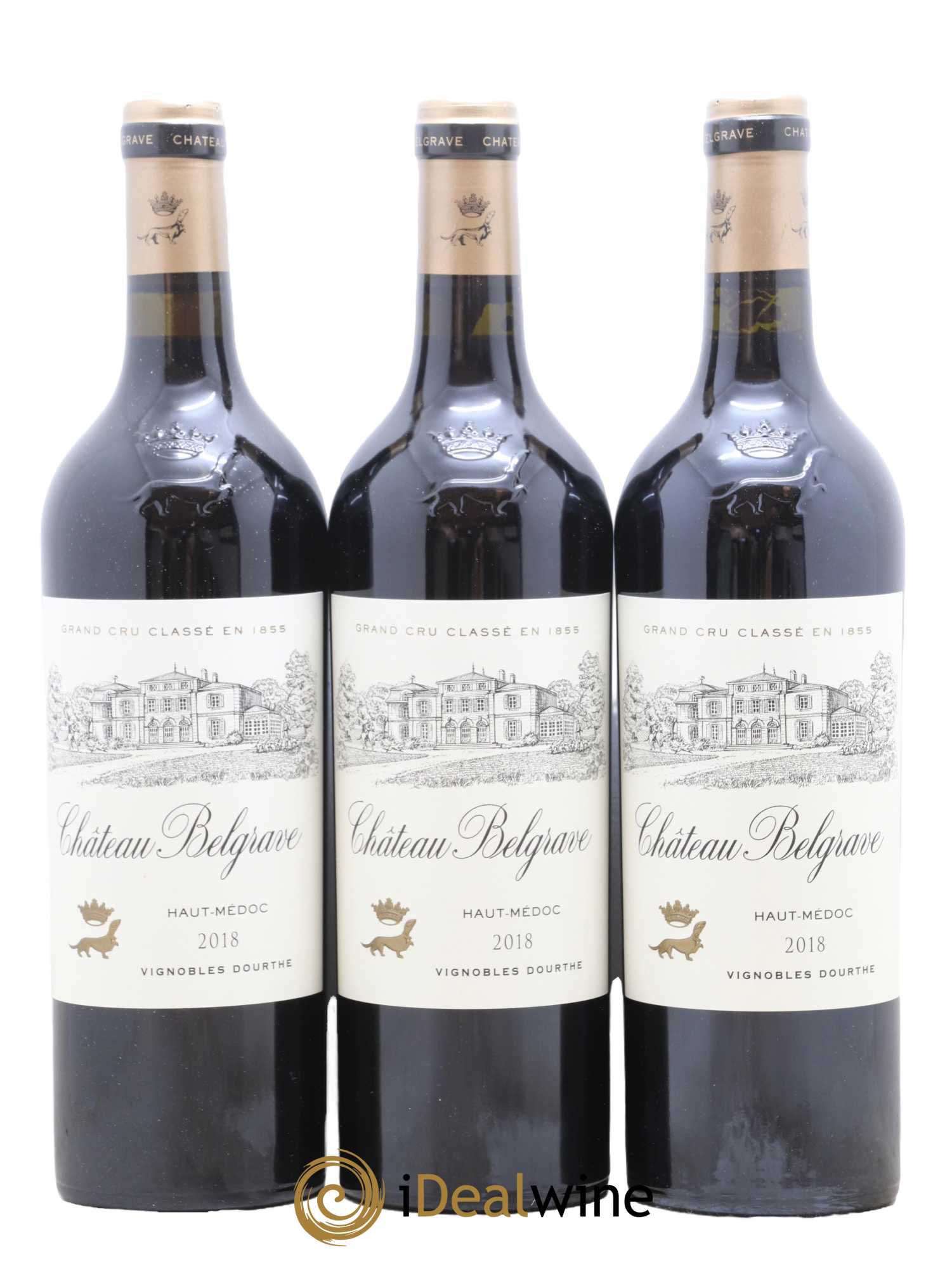 Château Belgrave 5ème Grand Cru Classé 2018 - Lot de 12 bouteilles - 3