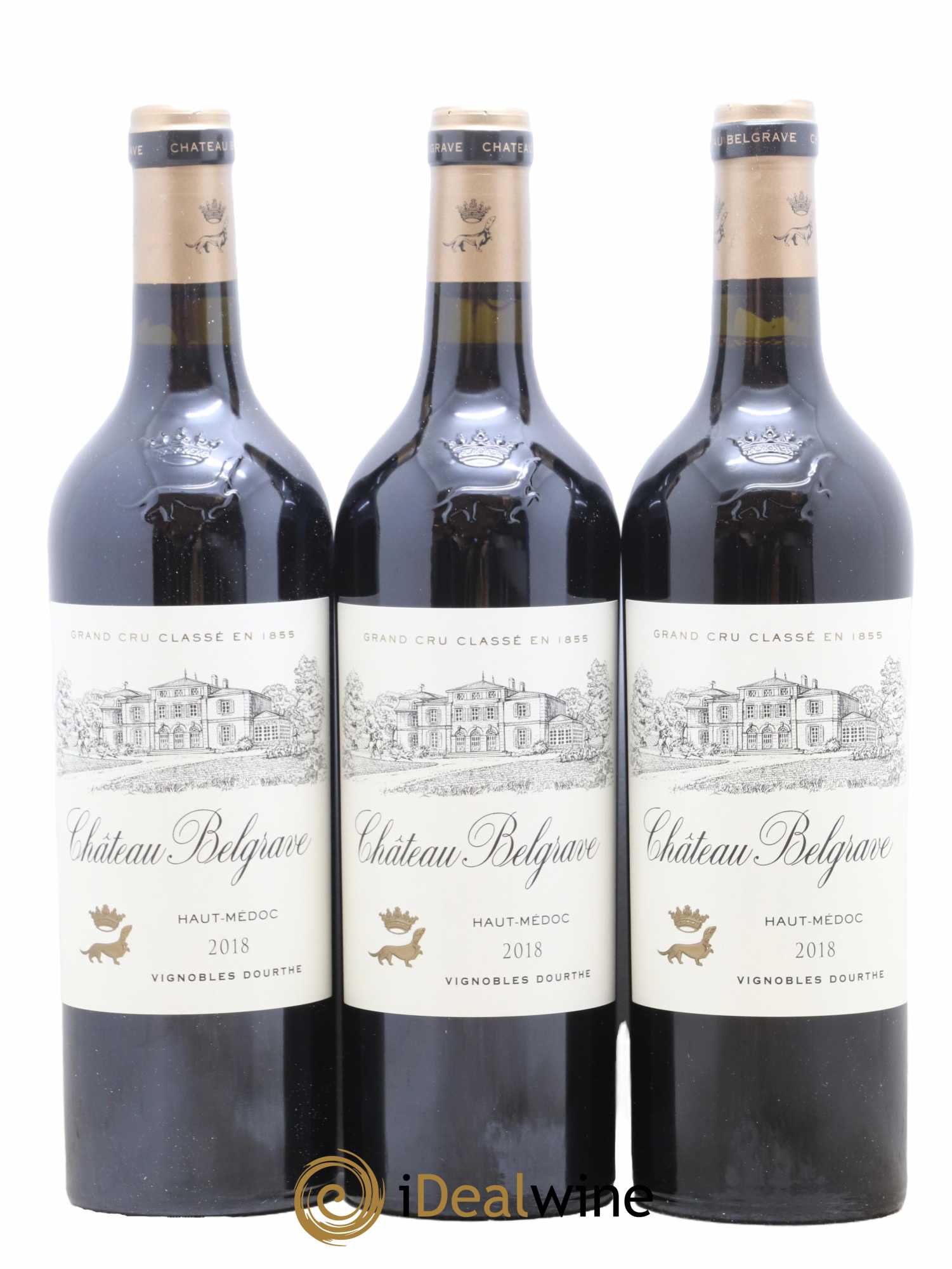 Château Belgrave 5ème Grand Cru Classé 2018 - Lot de 12 bouteilles - 4