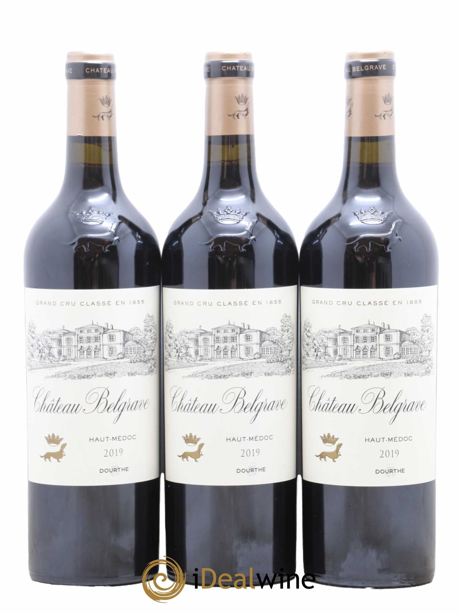 Château Belgrave 5ème Grand Cru Classé 2019 - Lot de 6 bouteilles - 2