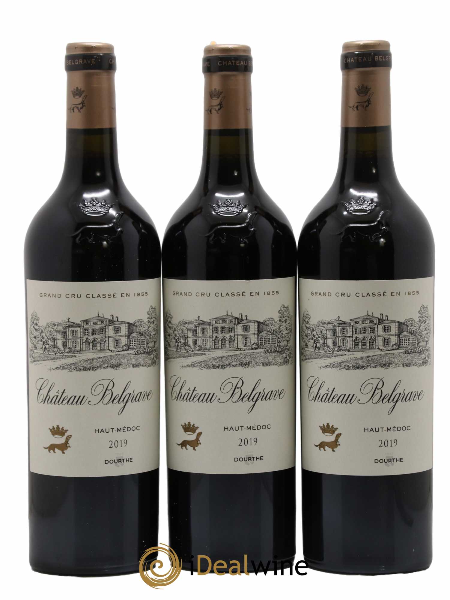 Château Belgrave 5ème Grand Cru Classé 2019 - Lot of 6 bottles - 2