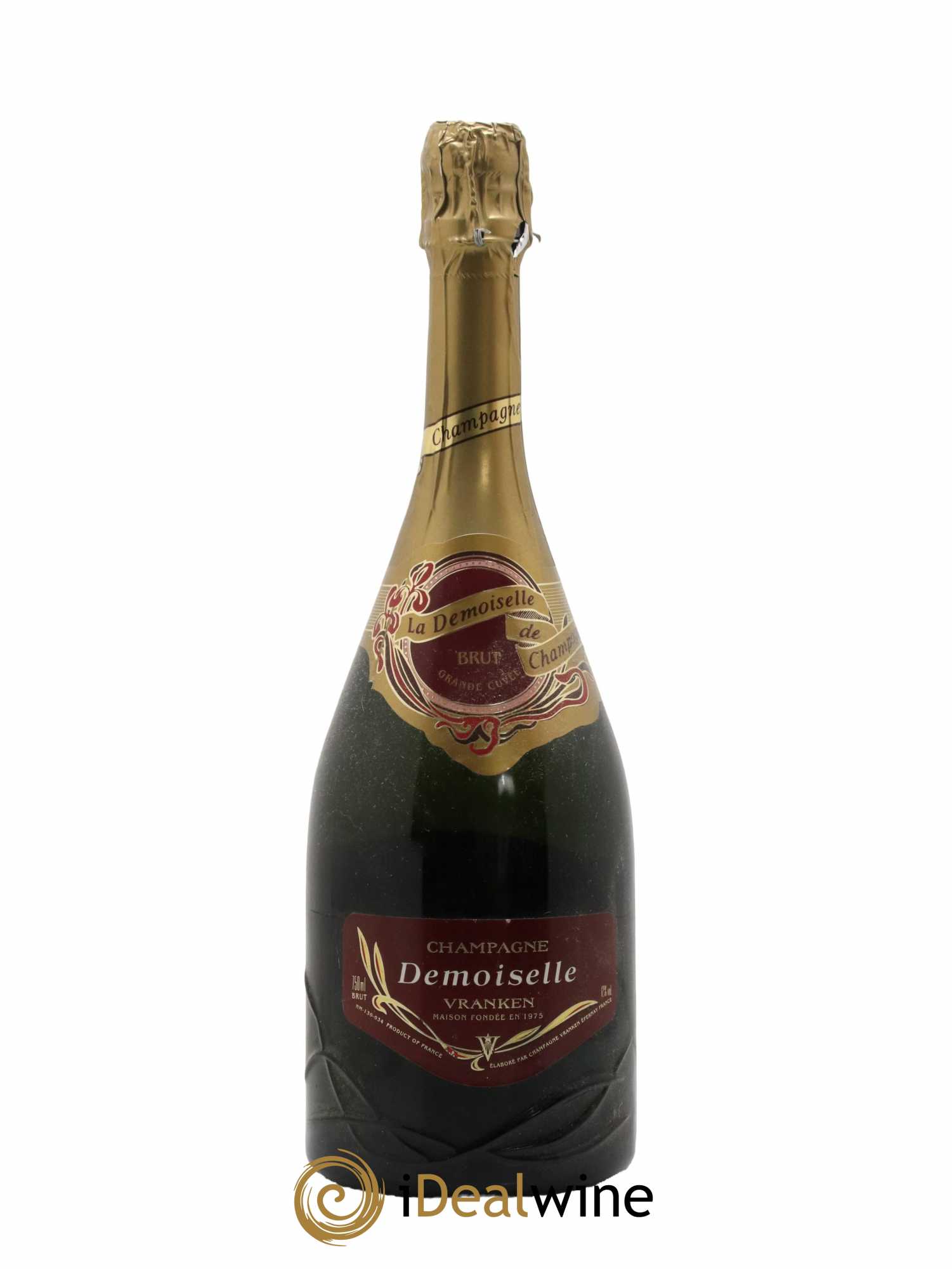 Champagne Grande Cuvée Vranken Demoiselle - Lot de 1 bouteille - 0
