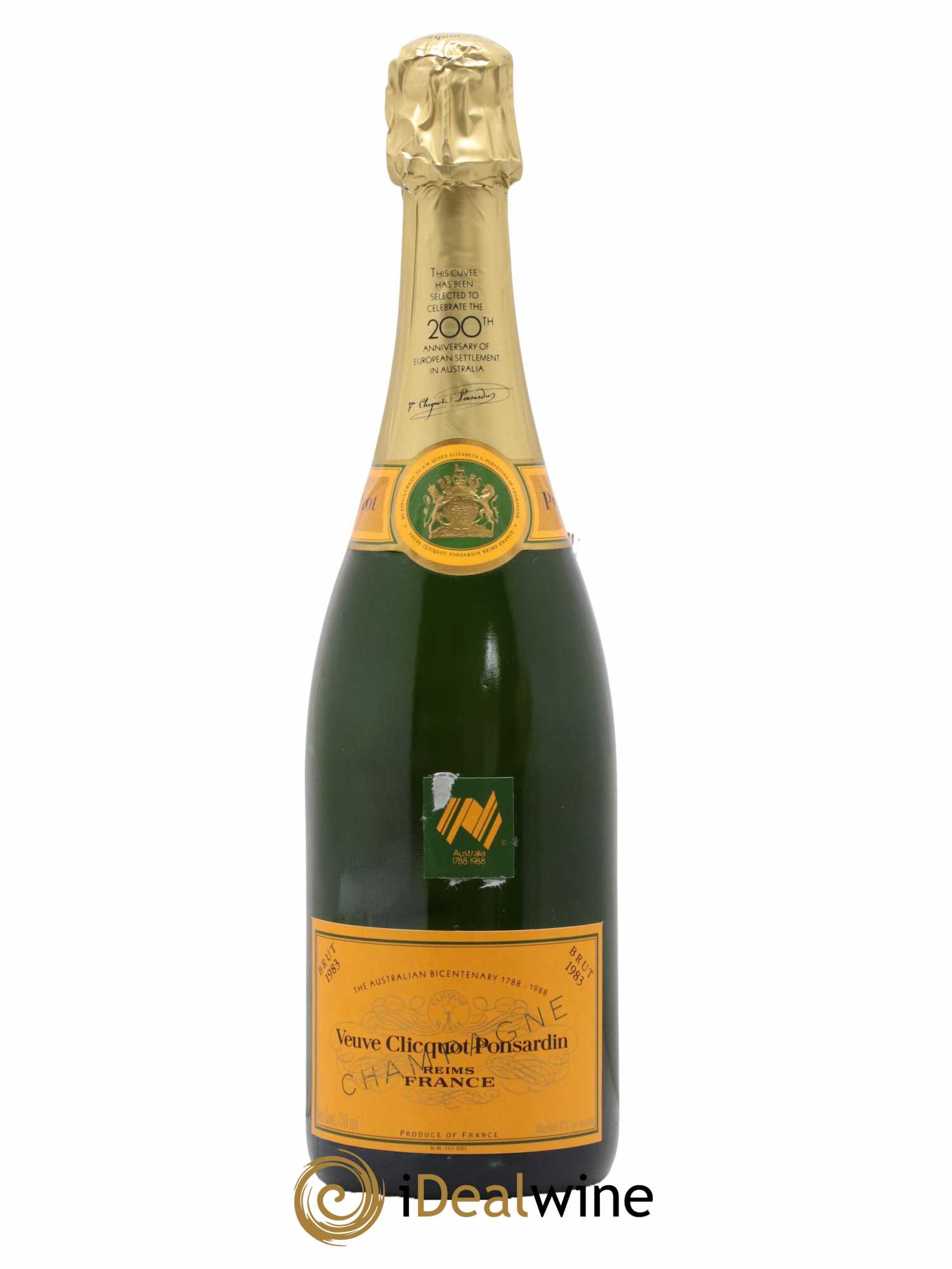 Vintage Veuve Clicquot 1983 - Lot de 1 bouteille - 0