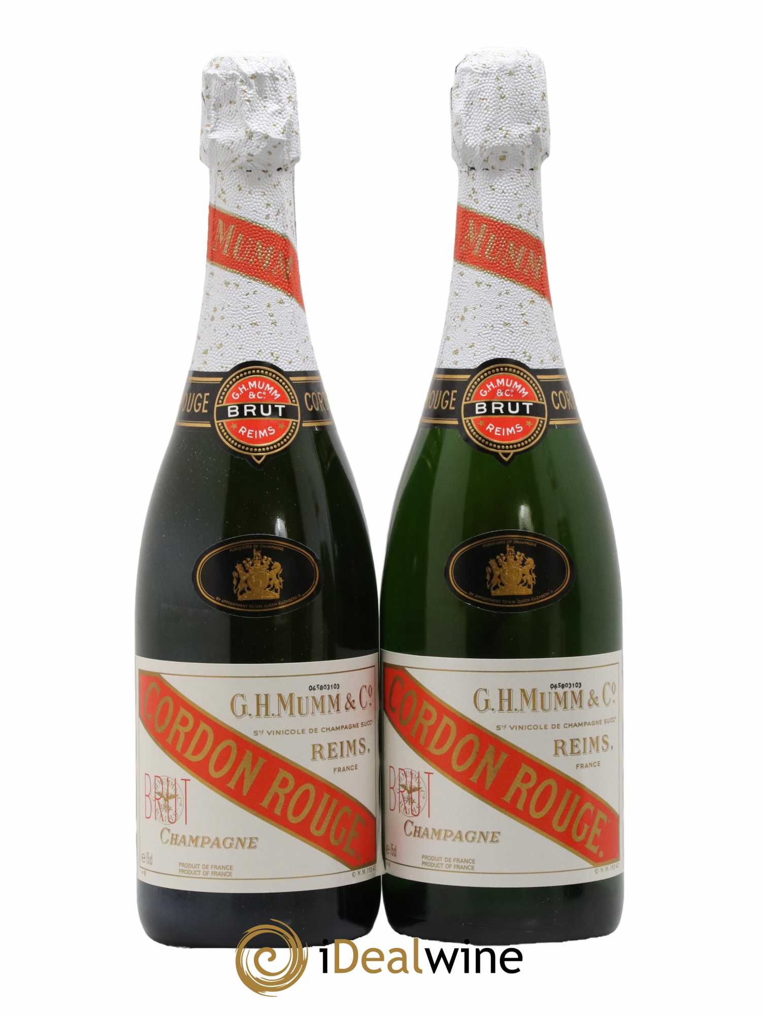 Cordon Rouge Mumm - Lot de 2 bouteilles - 0