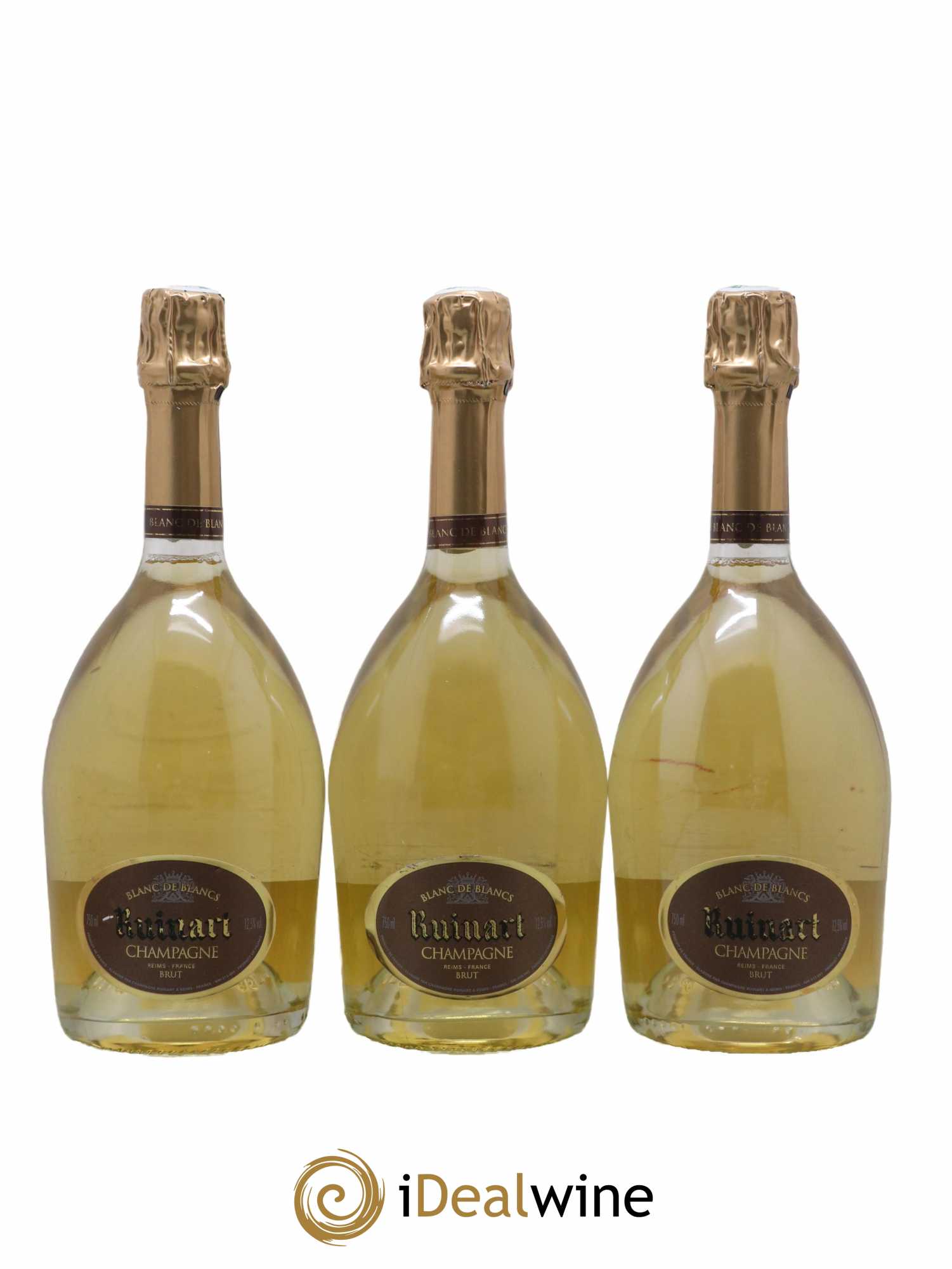 Blanc de Blancs Brut Ruinart - Lot de 3 bouteilles - 0