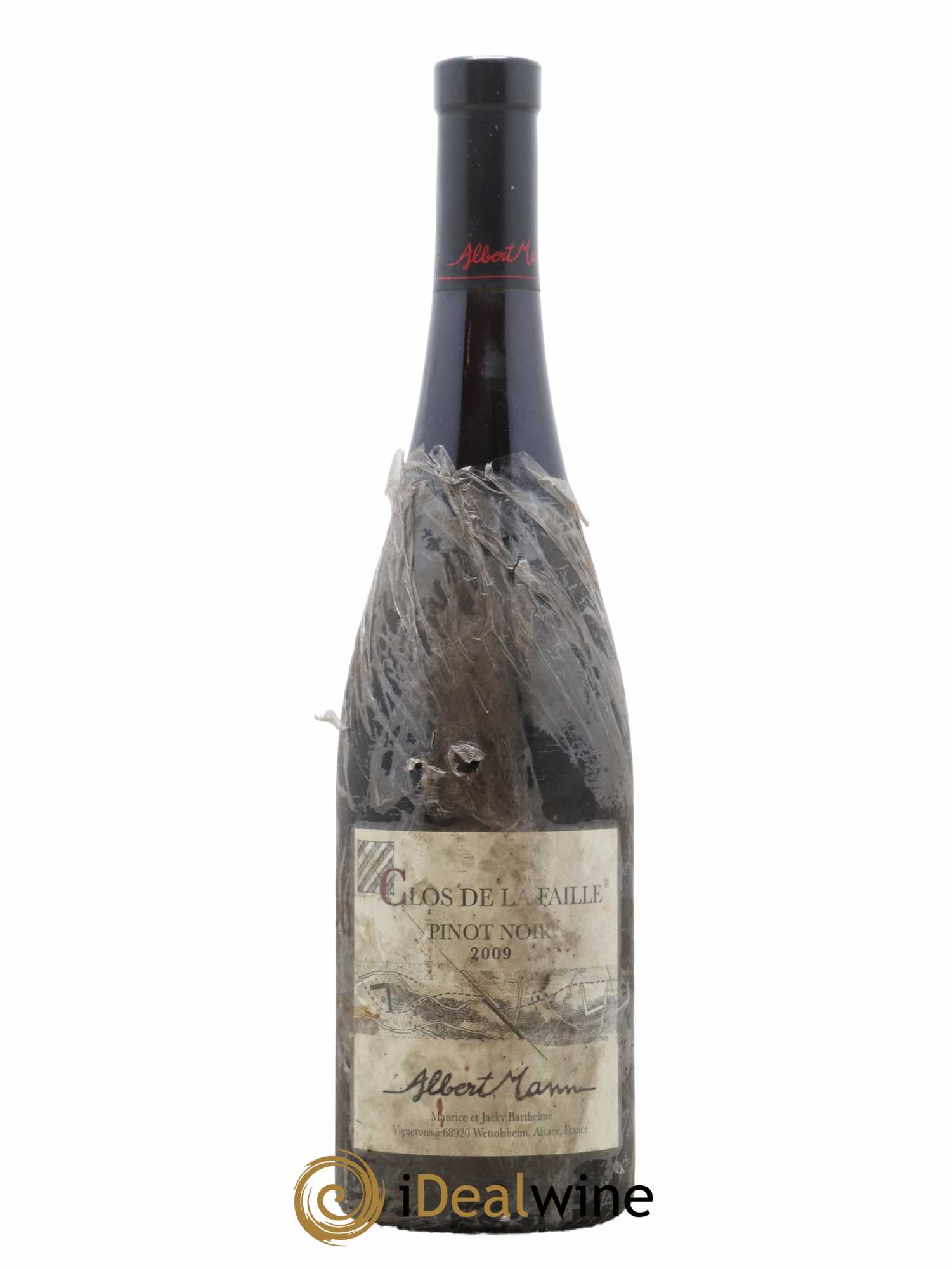 Alsace Pinot Noir Clos de la Faille Albert Mann 2009 - Lot de 1 bouteille - 0