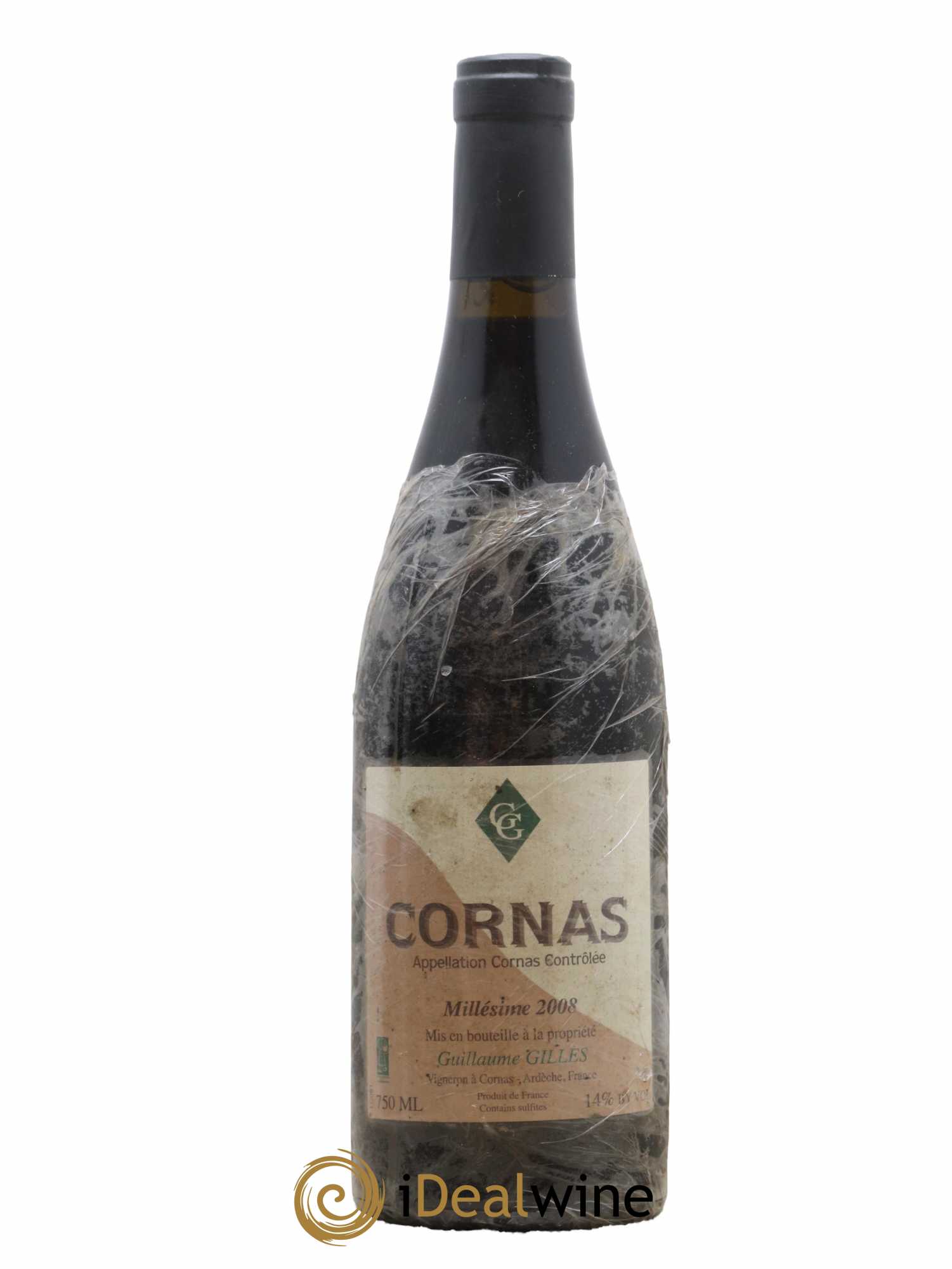 Cornas Guillaume Gilles (Domaine) 2008 - Lot de 1 bouteille - 0