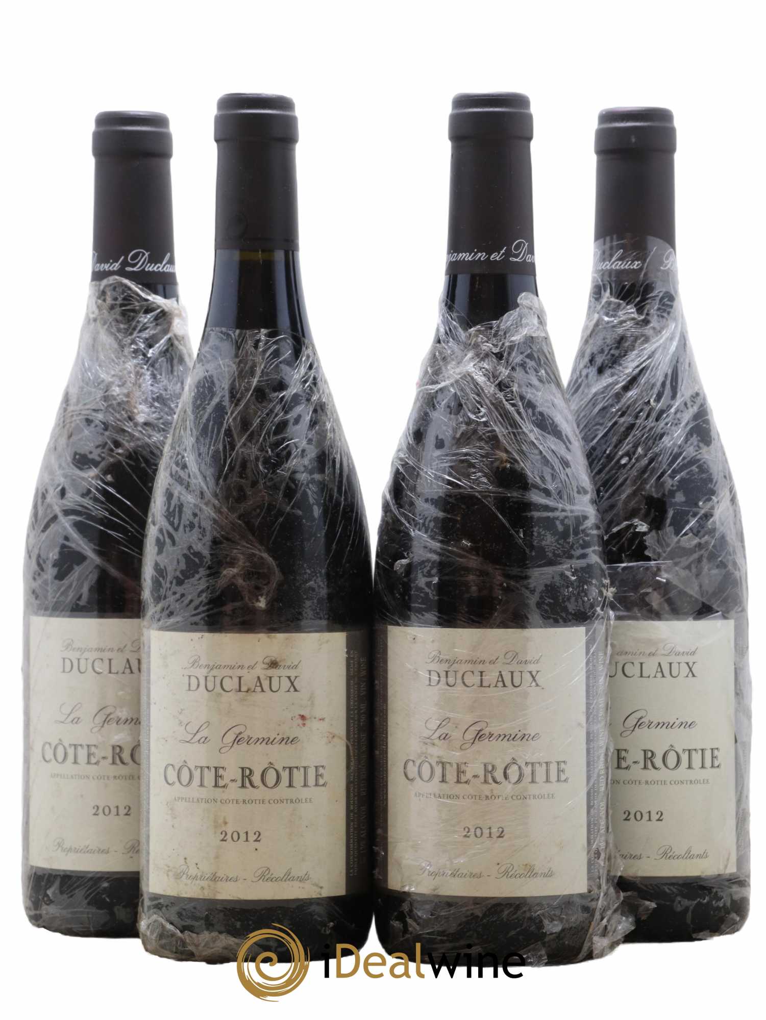 Côte-Rôtie La Germine Domaine Duclaux 2012 - Lot de 4 bouteilles - 0