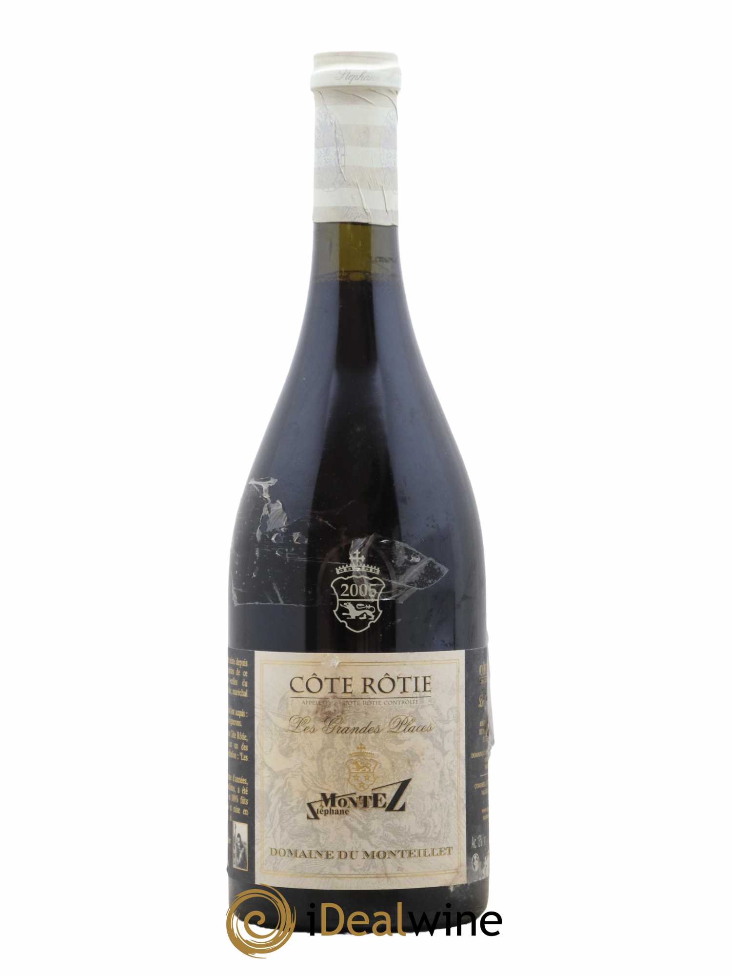 Côte-Rôtie Les Grandes Places Monteillet (Domaine du) - Stéphane Montez 2005 - Lot de 1 bouteille - 0