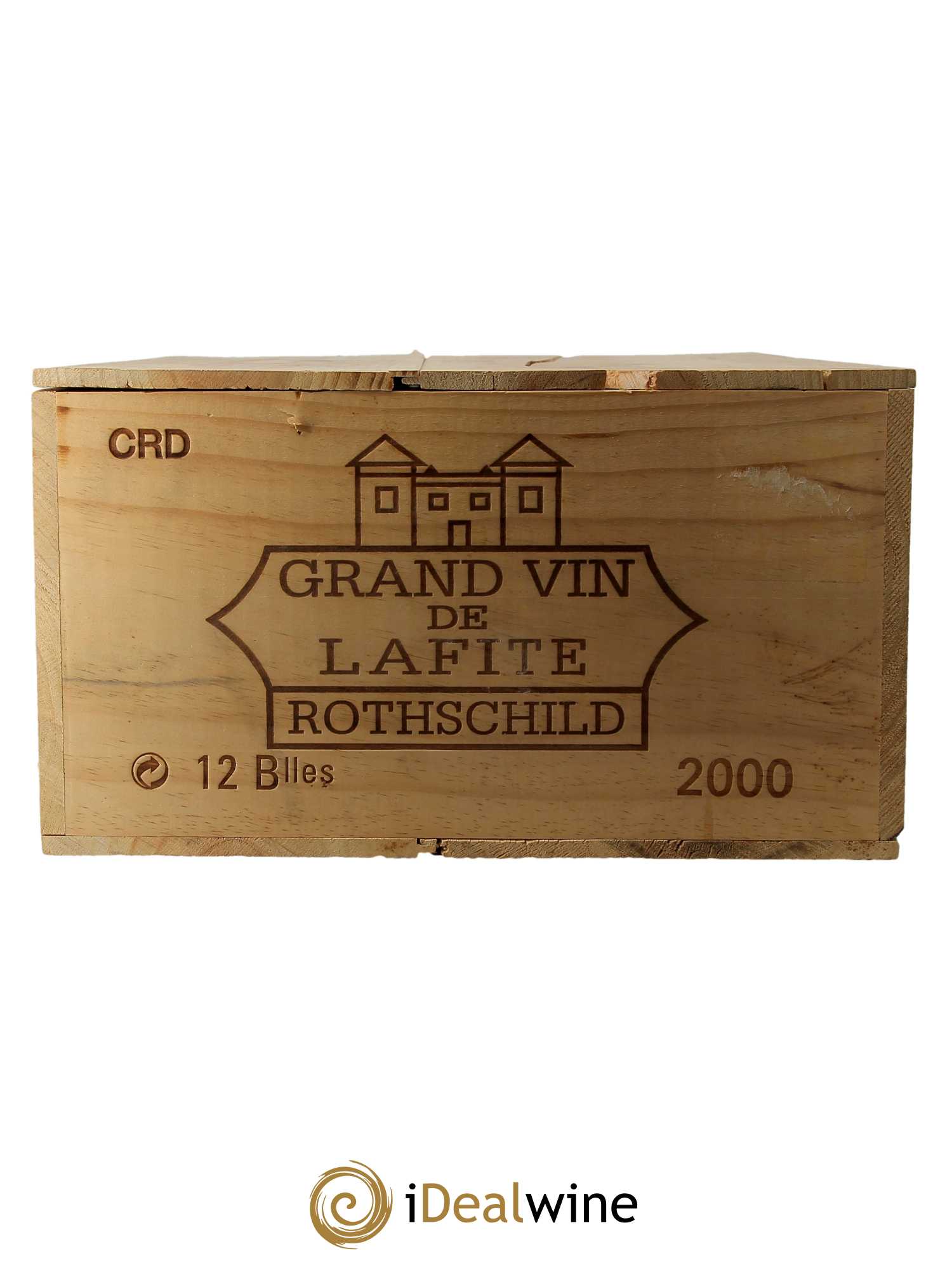 Château Lafite Rothschild 1er Grand Cru Classé 2000 - Lot de 12 bouteilles - 1