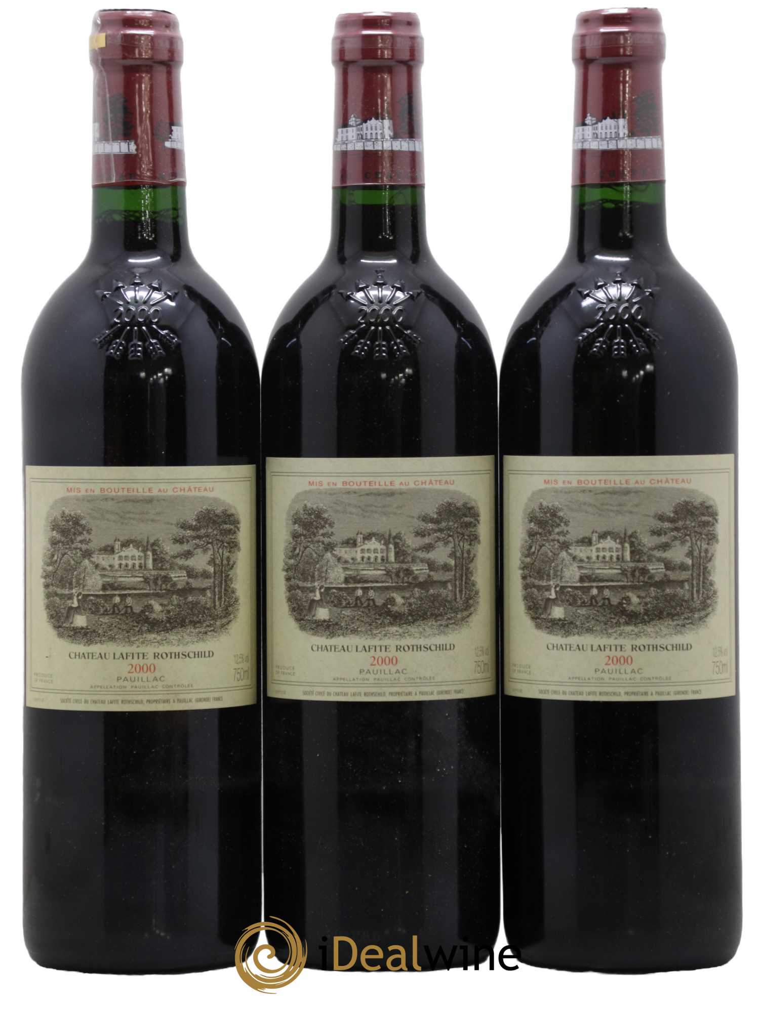 Château Lafite Rothschild 1er Grand Cru Classé 2000 - Lot de 12 bouteilles - 4