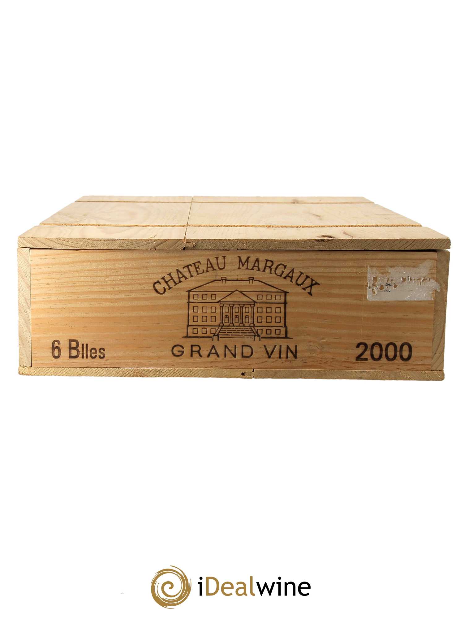 Château Margaux 1er Grand Cru Classé 2000 - Lot de 6 bouteilles - 1