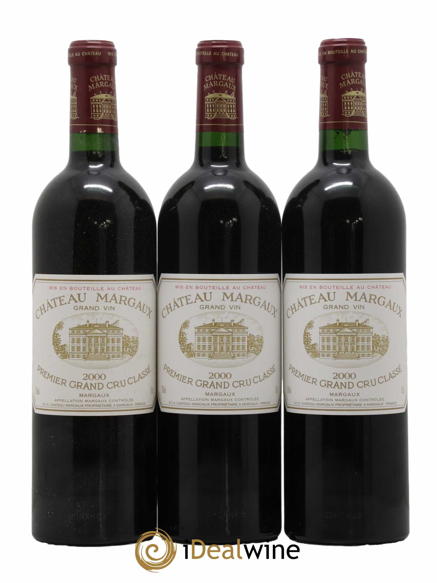 Château Margaux 1er Grand Cru Classé 2000 - Lot de 6 bouteilles - 2