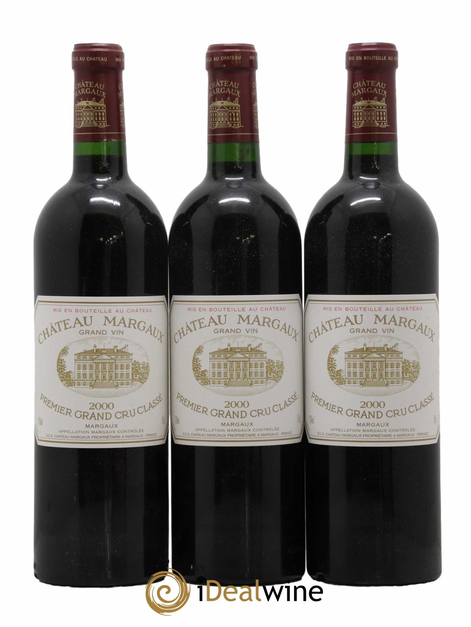Château Margaux 1er Grand Cru Classé 2000 - Lot de 6 bouteilles - 3