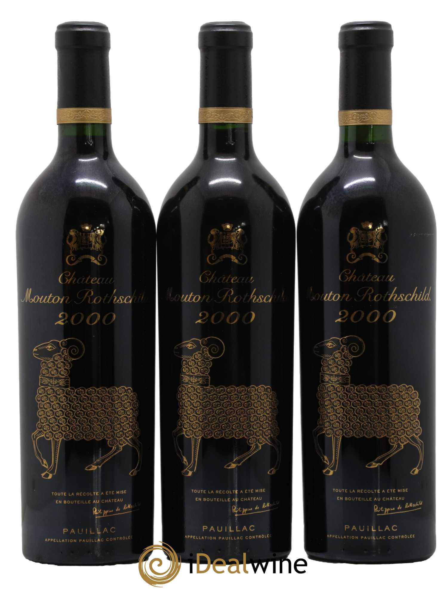 Château Mouton Rothschild 1er Grand Cru Classé 2000 - Lot de 6 bouteilles - 4