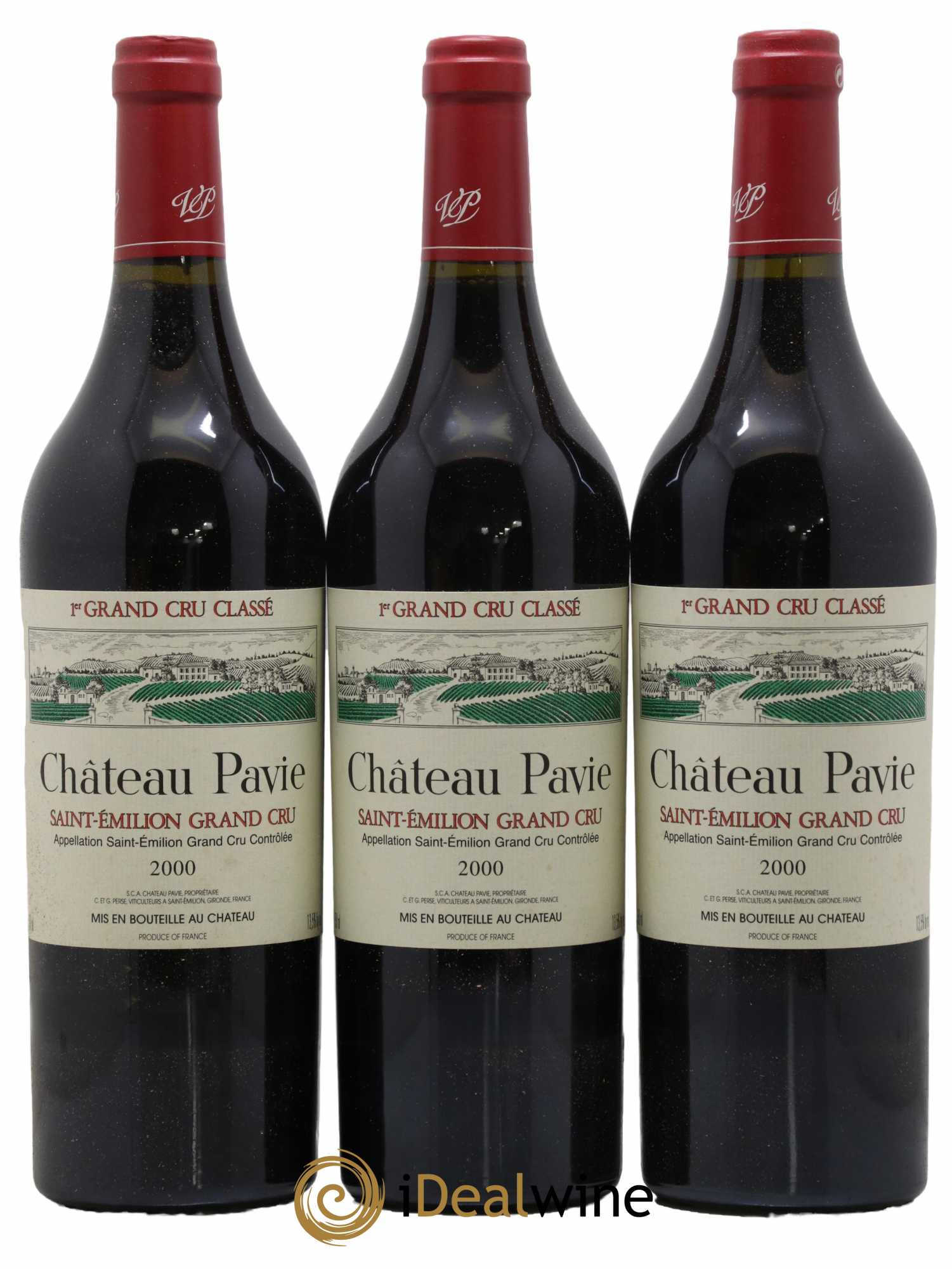 Château Pavie 1er Grand Cru Classé A 2000 - Lot de 12 bouteilles - 3