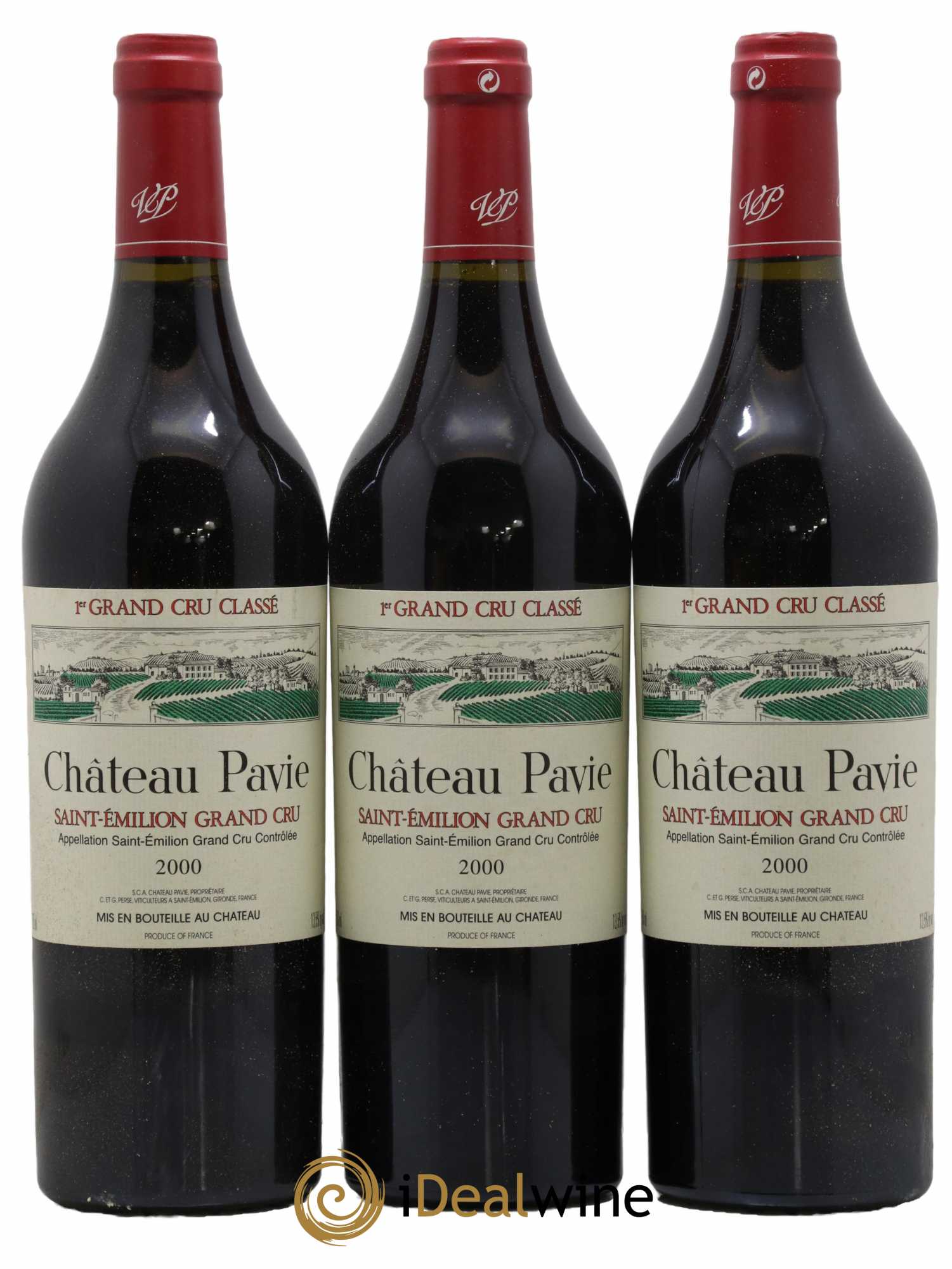 Château Pavie 1er Grand Cru Classé A 2000 - Lot de 12 bouteilles - 4