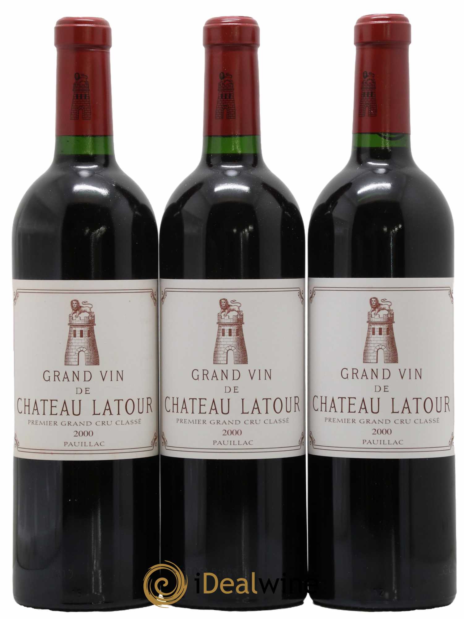 Caisse Primeurs Haut Brion, Latour, Petrus, Margaux 2000 - Lotto di 12 bottiglie - 5
