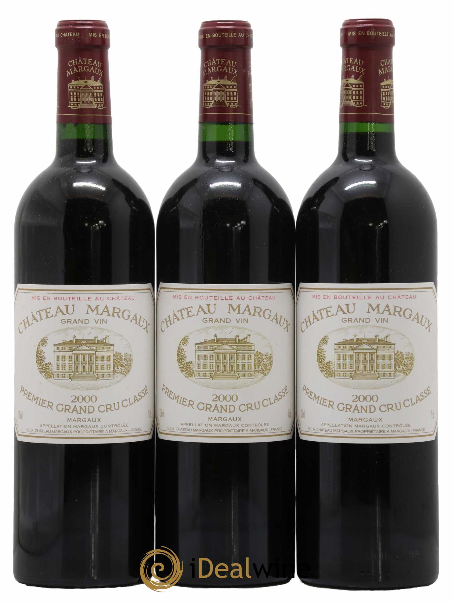 Caisse Primeurs Haut Brion, Latour, Petrus, Margaux 2000 - Lotto di 12 bottiglie - 8