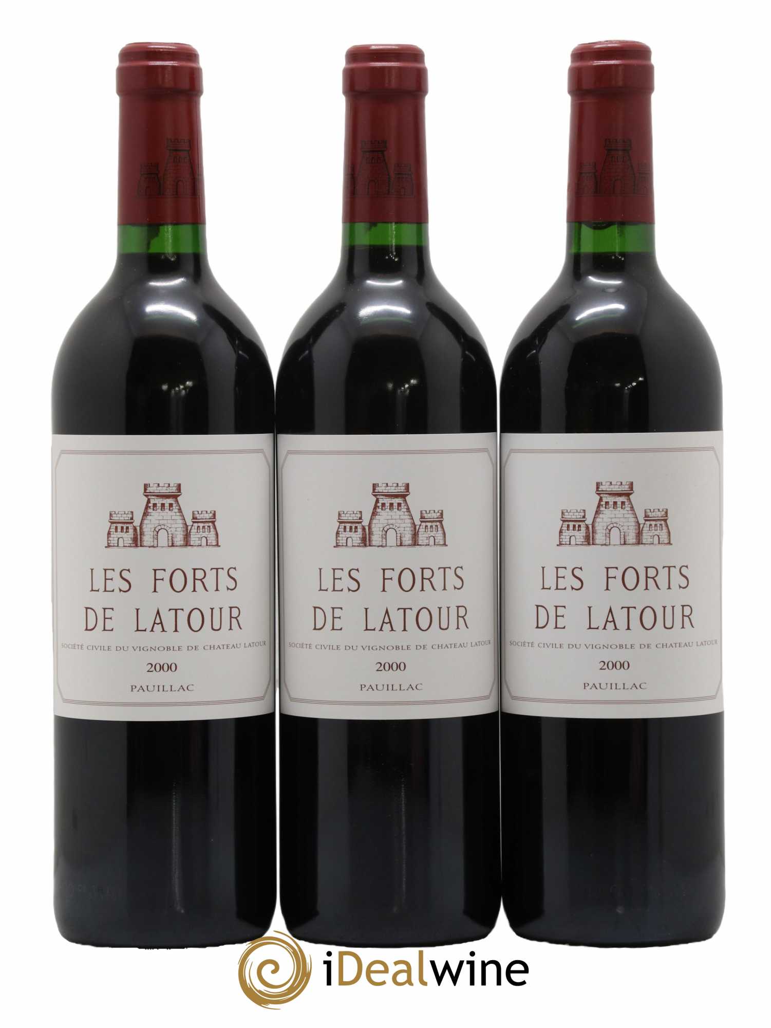 Les Forts de Latour Second Vin 2000 - Lot de 12 bouteilles - 3