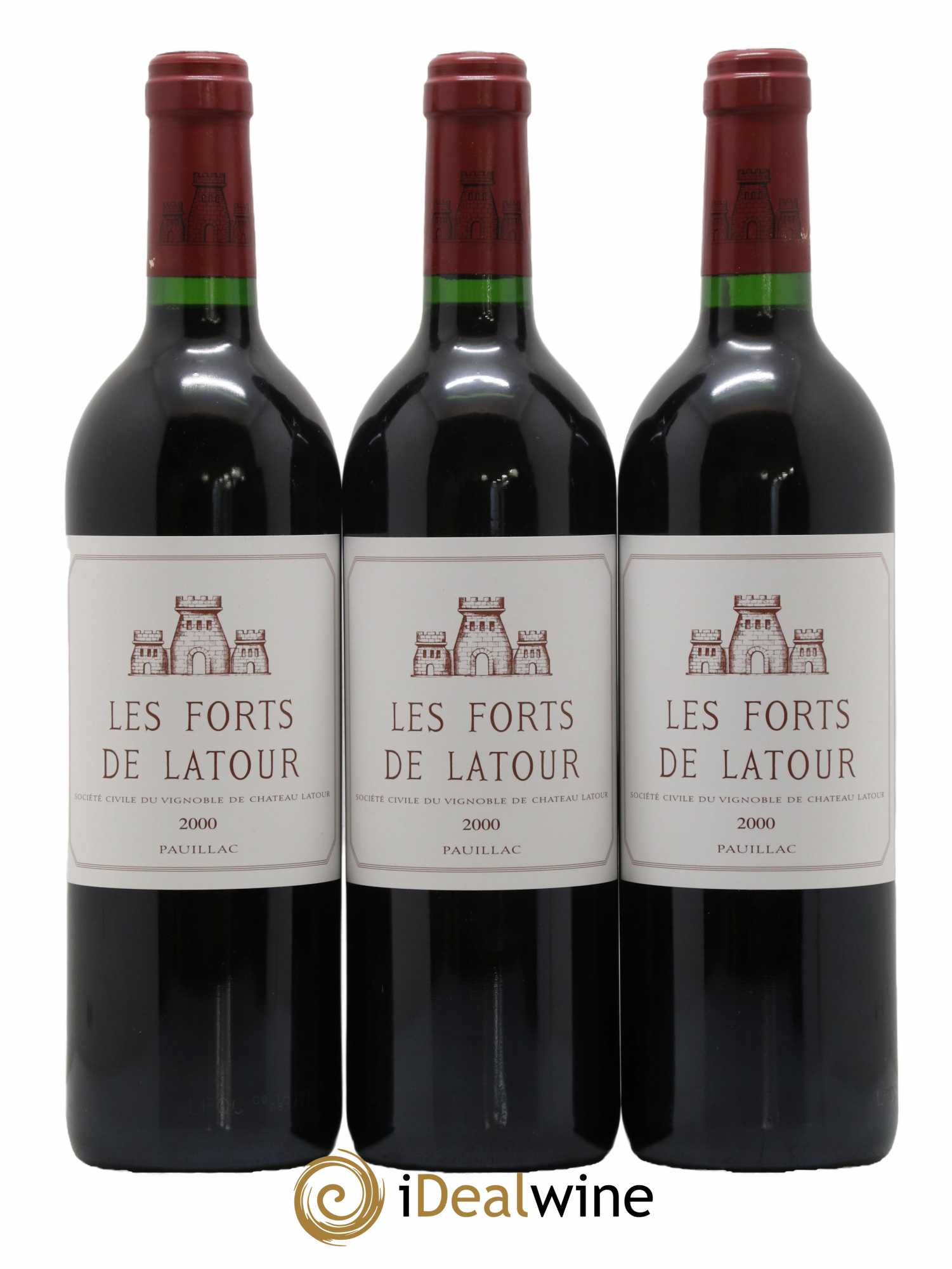 Les Forts de Latour Second Vin 2000 - Lot de 12 bouteilles - 5