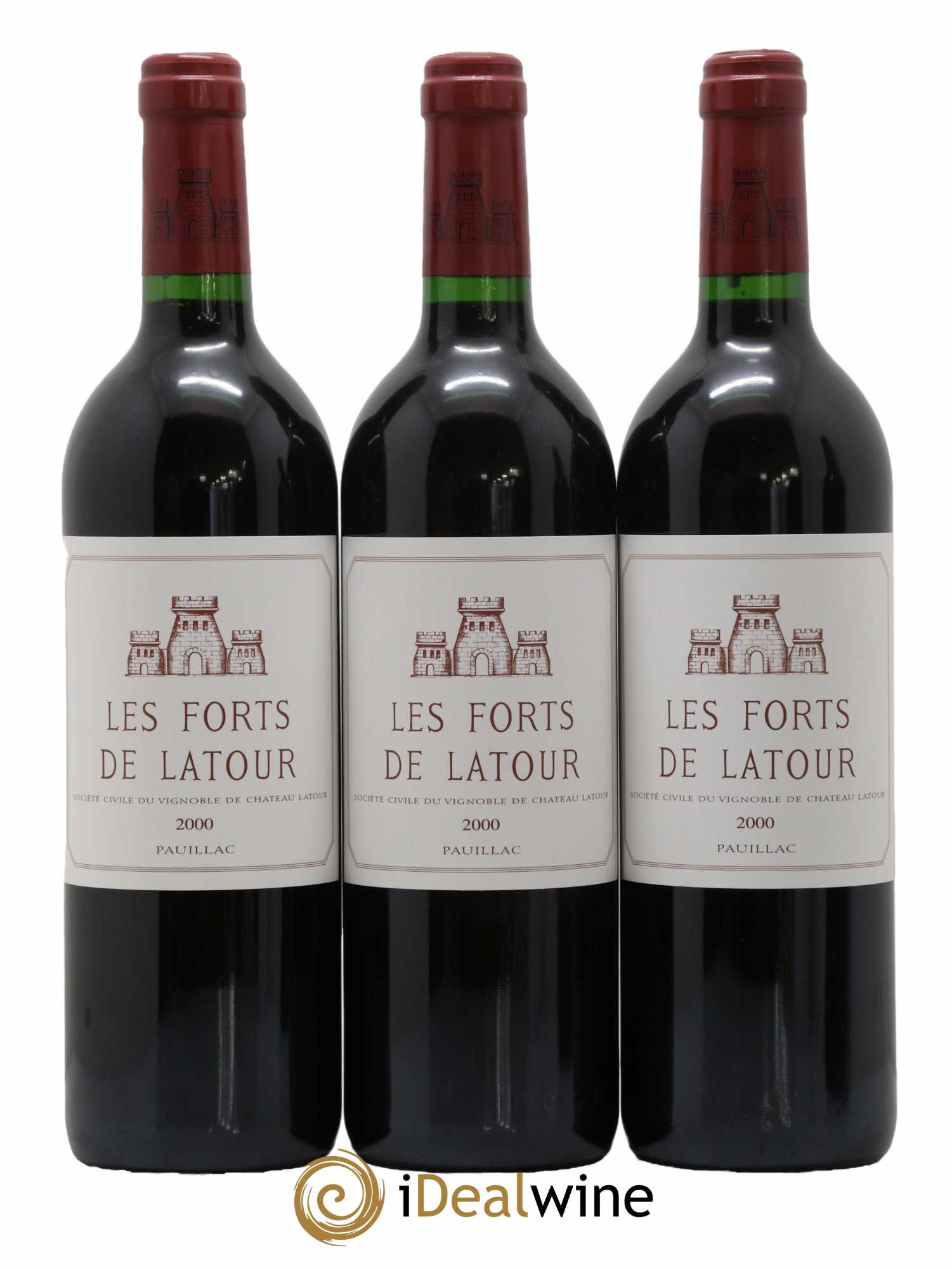 Les Forts de Latour Second Vin 2000 - Lot de 12 bouteilles - 7