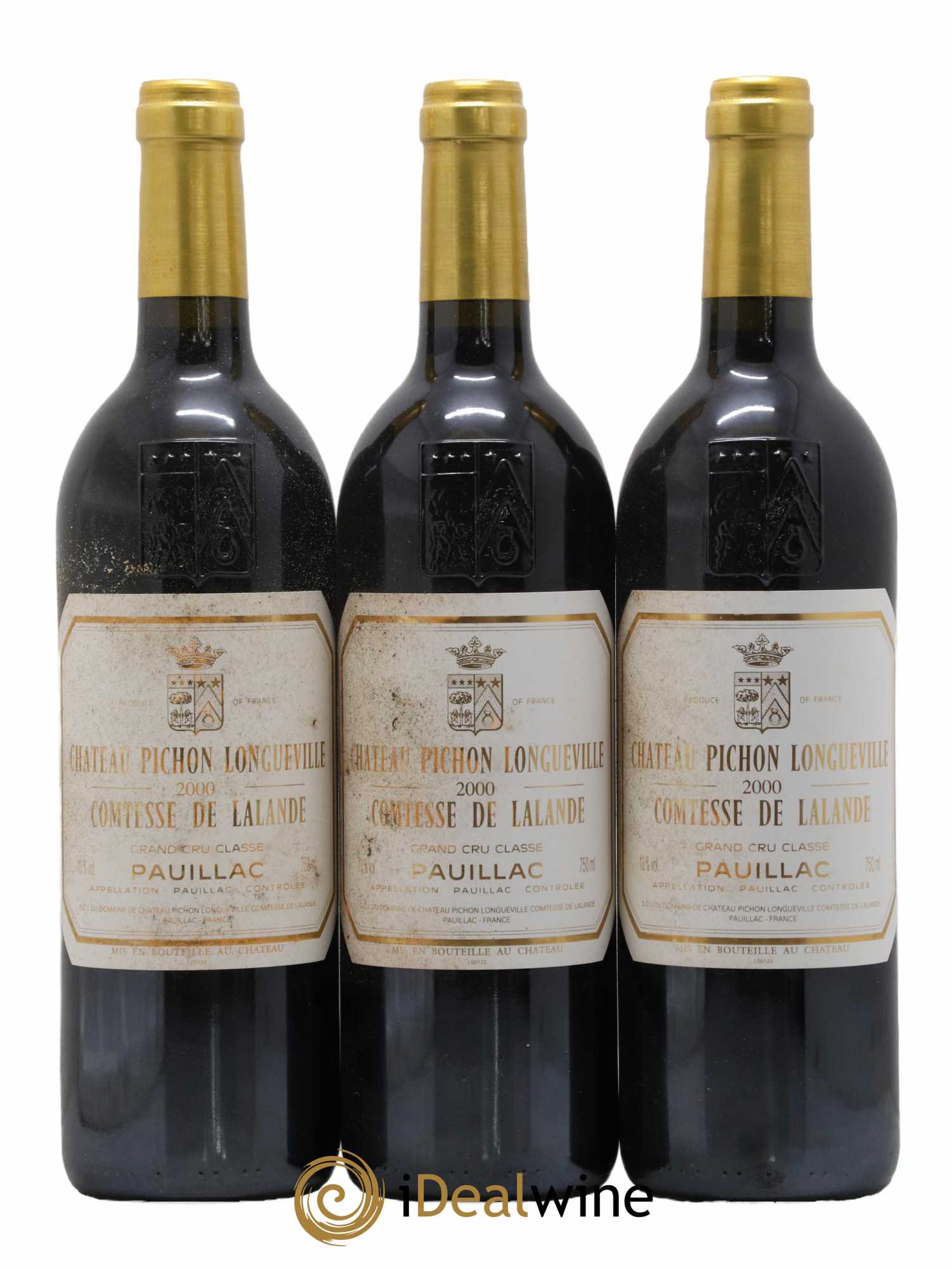 Château Pichon Longueville Comtesse de Lalande 2ème Grand Cru Classé 2000 - Lot de 12 bouteilles - 1