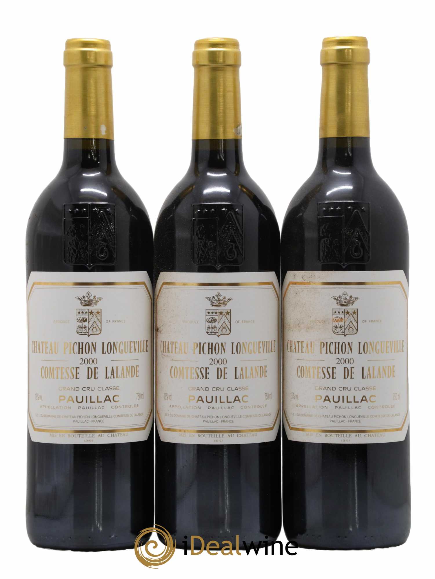 Château Pichon Longueville Comtesse de Lalande 2ème Grand Cru Classé 2000 - Lot de 12 bouteilles - 3