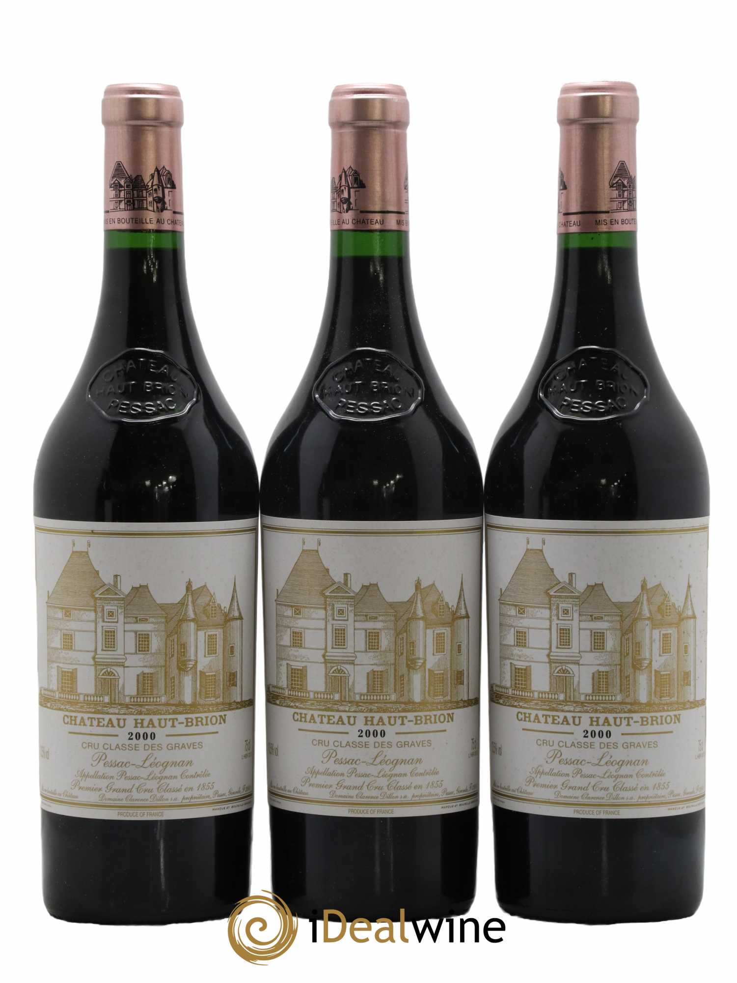 Château Haut Brion 1er Grand Cru Classé 2000 - Lot de 12 bouteilles - 3