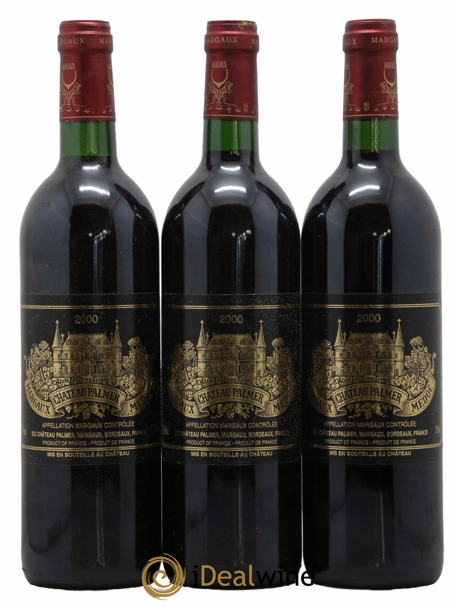 Château Palmer 3ème Grand Cru Classé 2000 - Lot de 6 bouteilles - 1