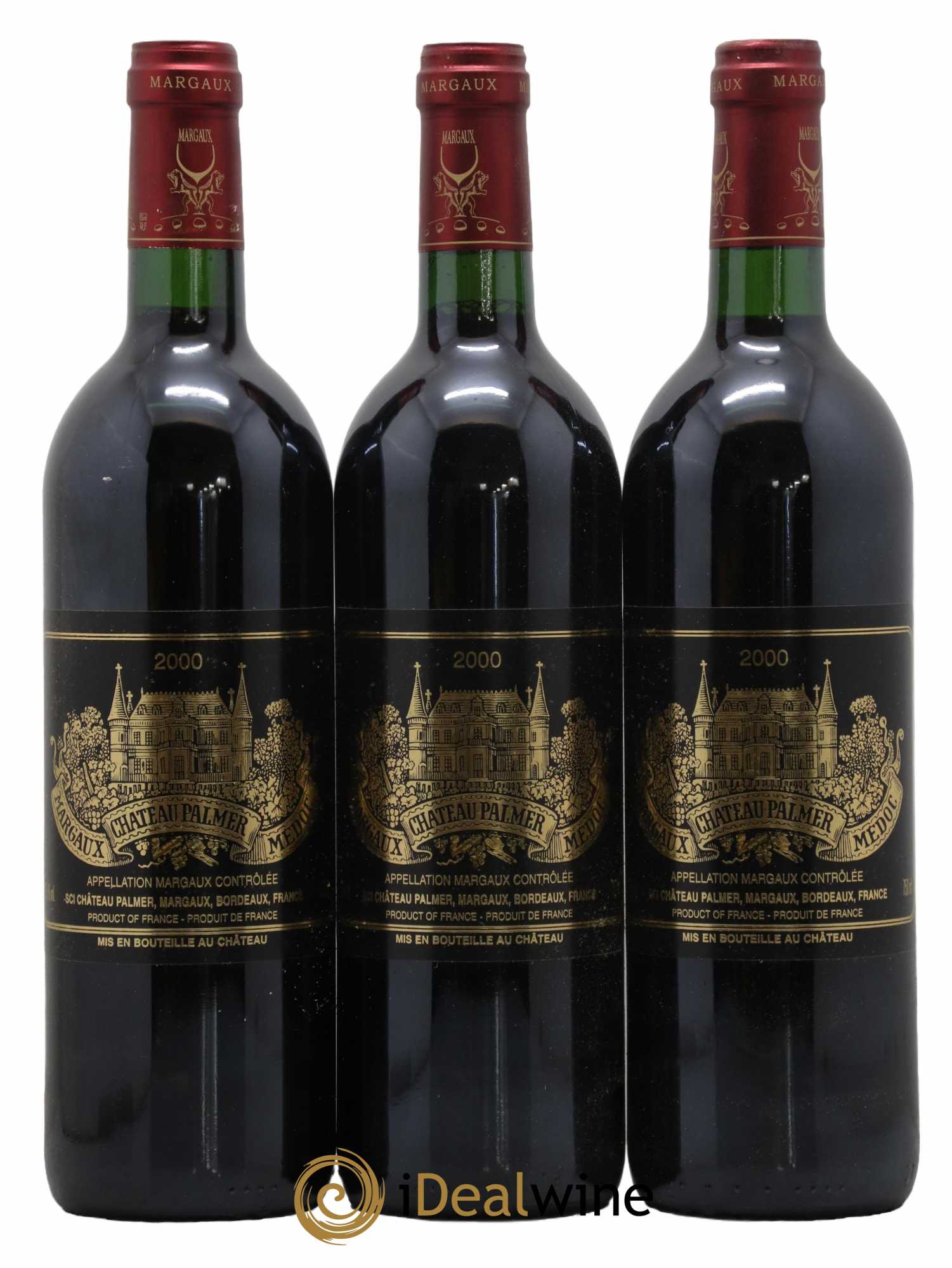 Château Palmer 3ème Grand Cru Classé 2000 - Lot de 6 bouteilles - 3