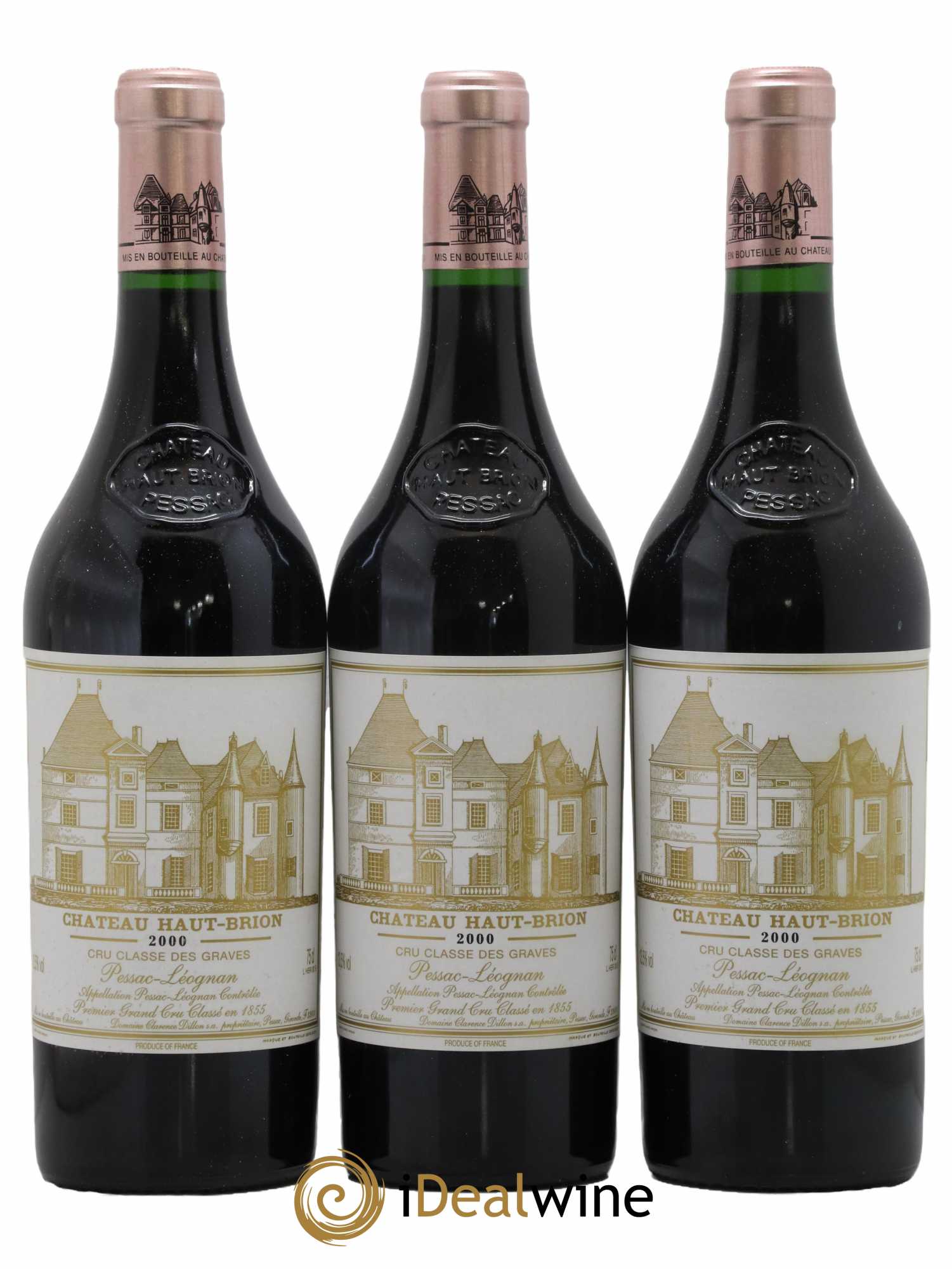 Caisse Primeurs Haut Brion, Latour, Petrus, Margaux 2000 - Lot de 12 bouteilles - 3