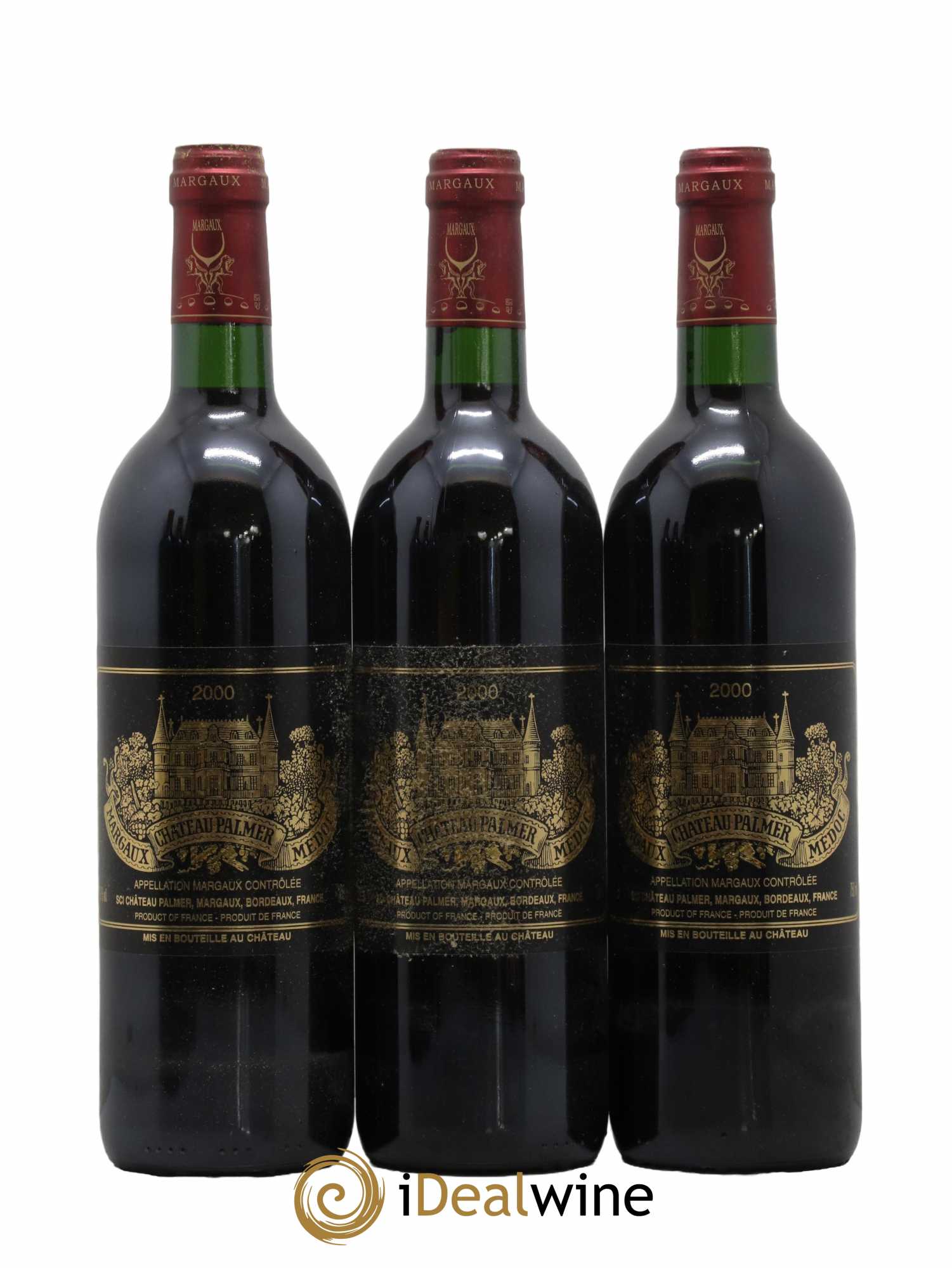 Château Palmer 3ème Grand Cru Classé 2000 - Lot de 6 bouteilles - 3