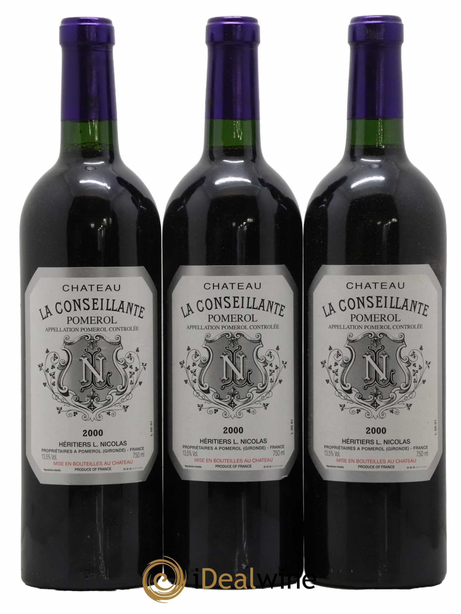 Château la Conseillante 2000 - Lot de 12 bouteilles - 1