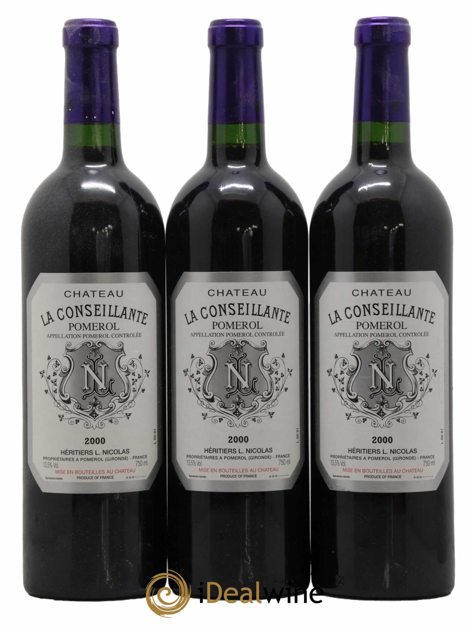 Château la Conseillante 2000 - Lot de 12 bouteilles - 3
