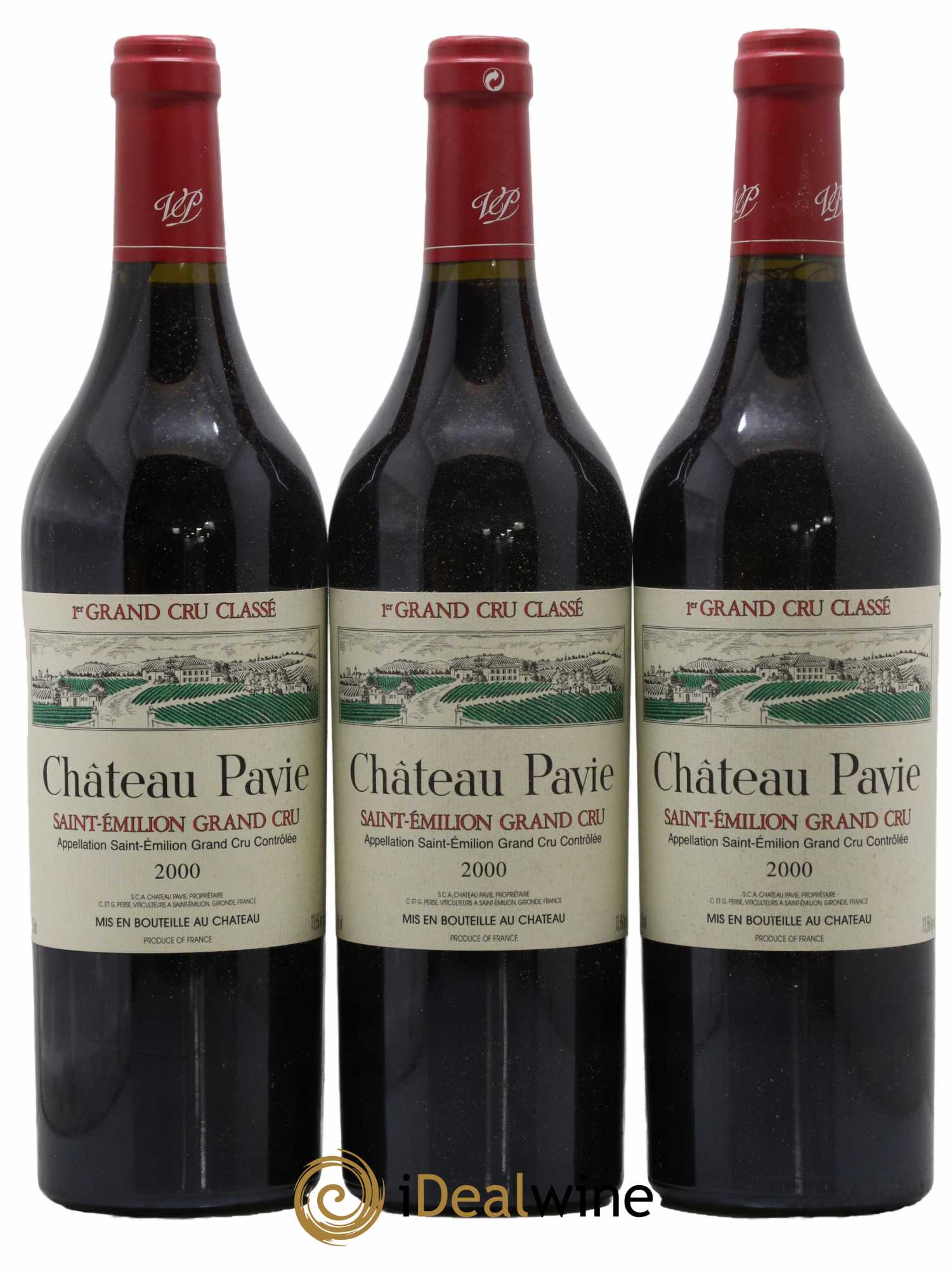 Château Pavie 1er Grand Cru Classé A 2000 - Lot de 12 bouteilles - 2