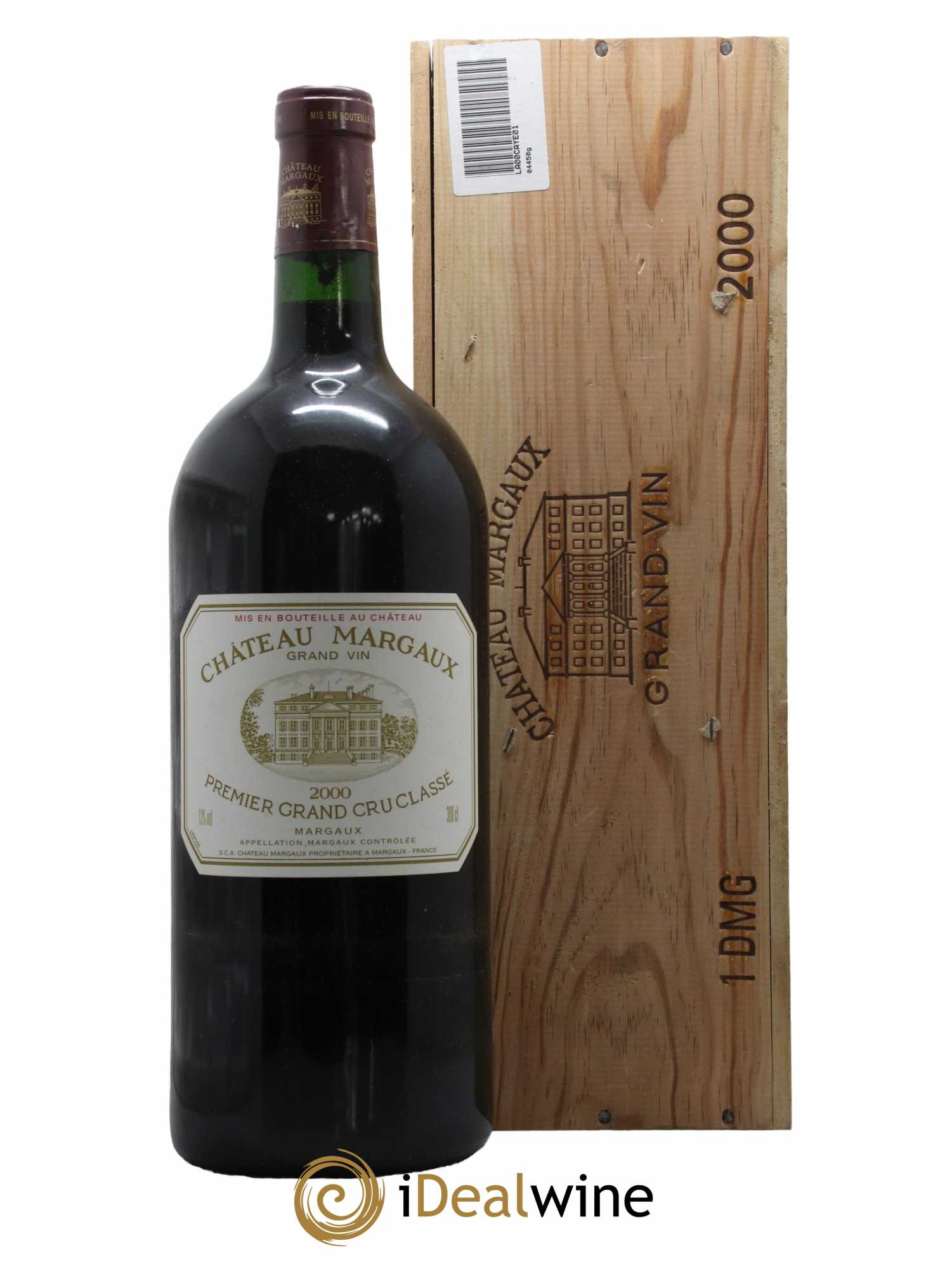 Château Margaux 1er Grand Cru Classé 2000 - Lot de 1 double magnum - 0