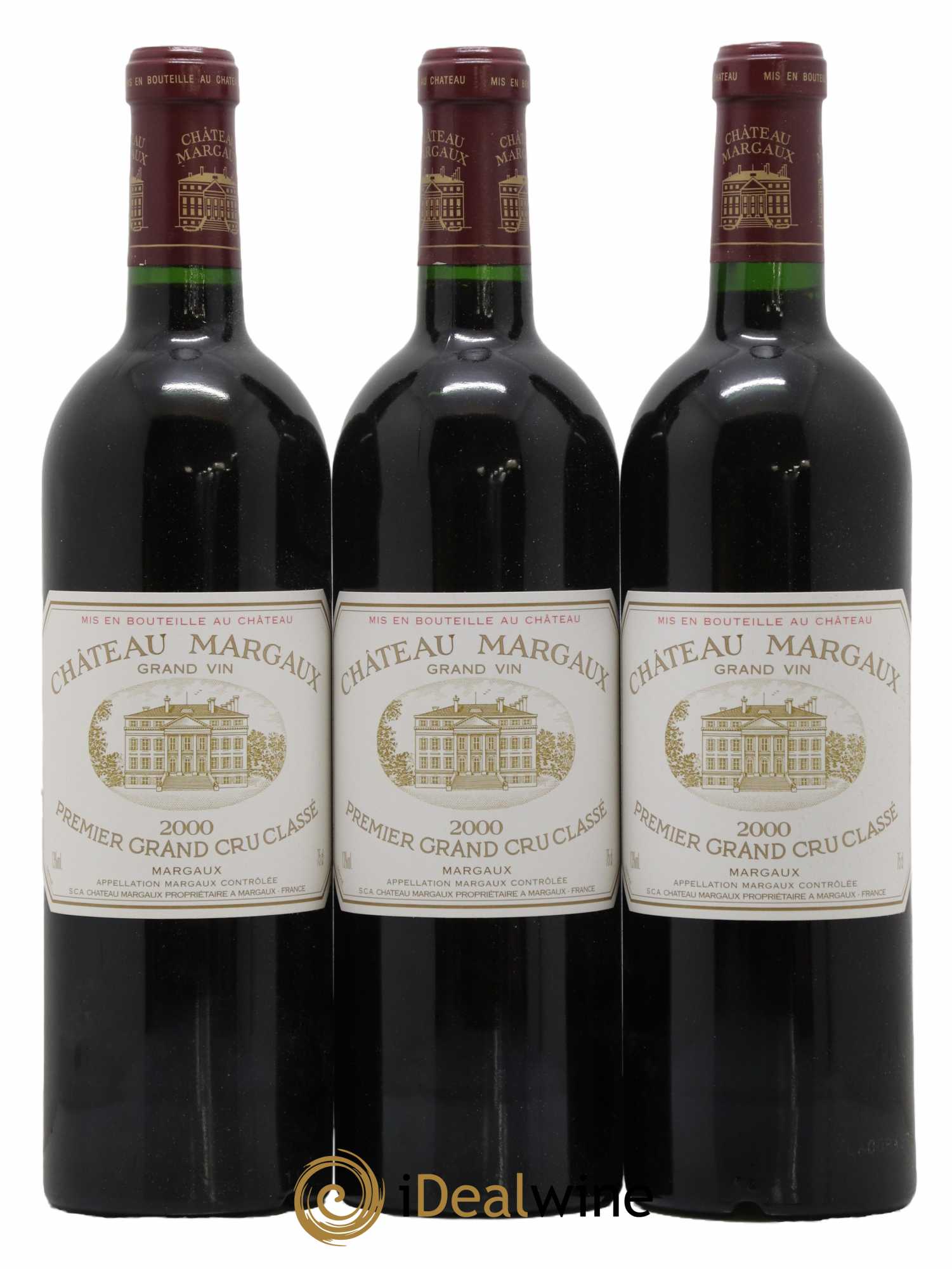 Château Margaux 1er Grand Cru Classé 2000 - Lot de 6 bouteilles - 2