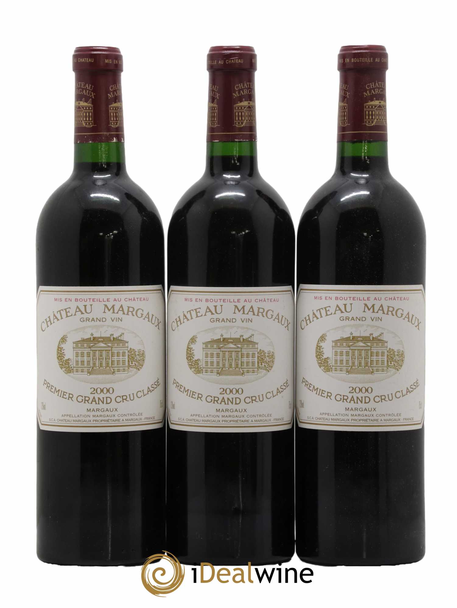 Château Margaux 1er Grand Cru Classé 2000 - Lot de 6 bouteilles - 2