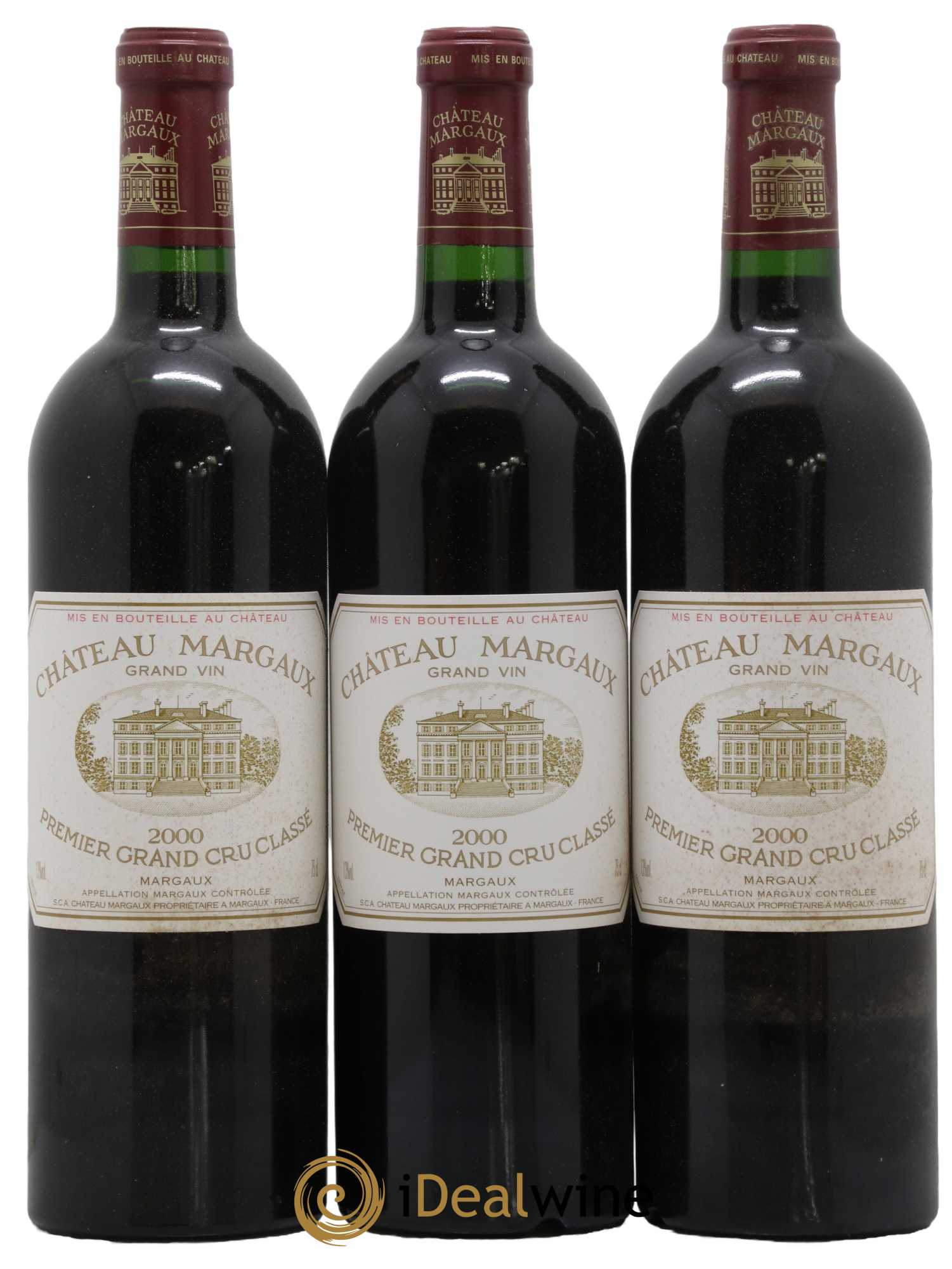 Château Margaux 1er Grand Cru Classé 2000 - Lot de 6 bouteilles - 2
